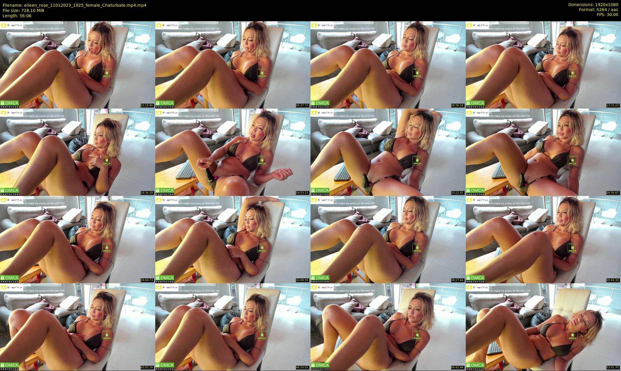 eileen_rose — 57 minute Chaturbate female cam show recording, 1080p, Jan 11, 2023