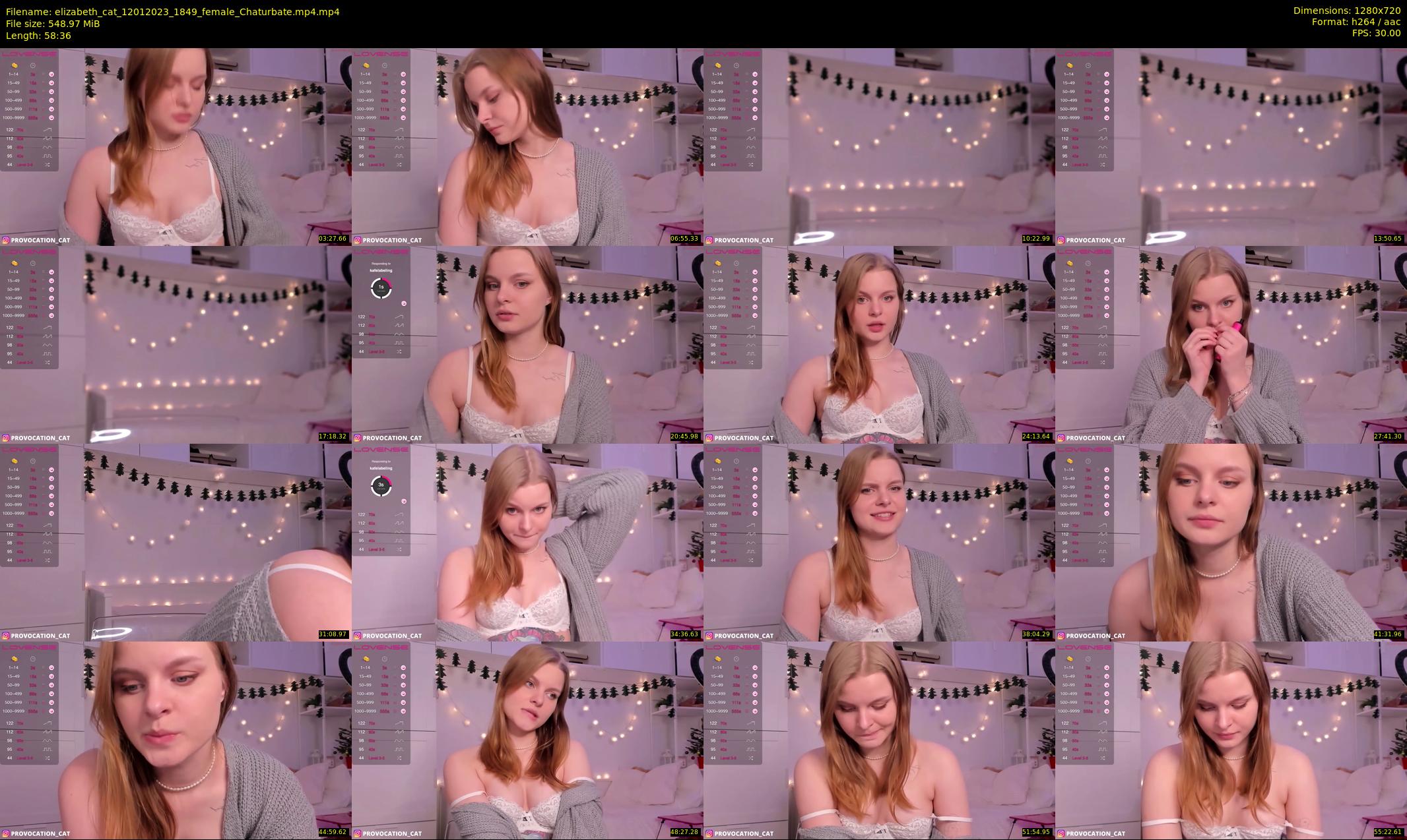 elizabeth_cat — 59 minute Chaturbate female cam show recording, 720p, Jan 12, 2023