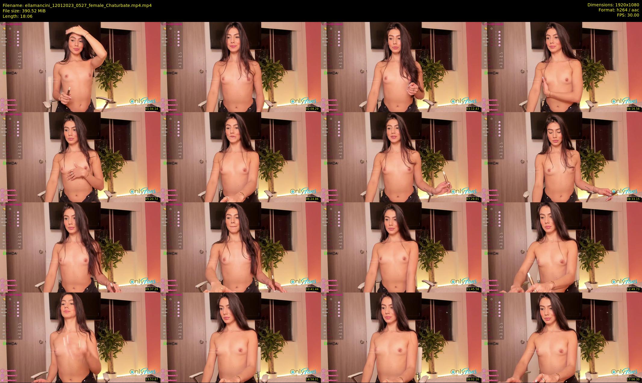ellamancini — 19 minute Chaturbate female cam show recording, 1080p, Jan 12, 2023
