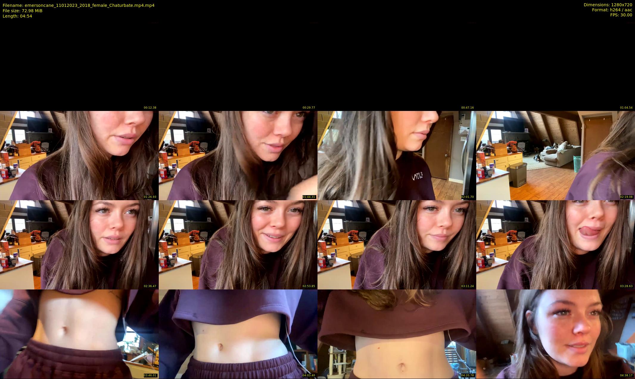 emersoncane — 5 minute Chaturbate female cam show recording, 720p, Jan 11, 2023