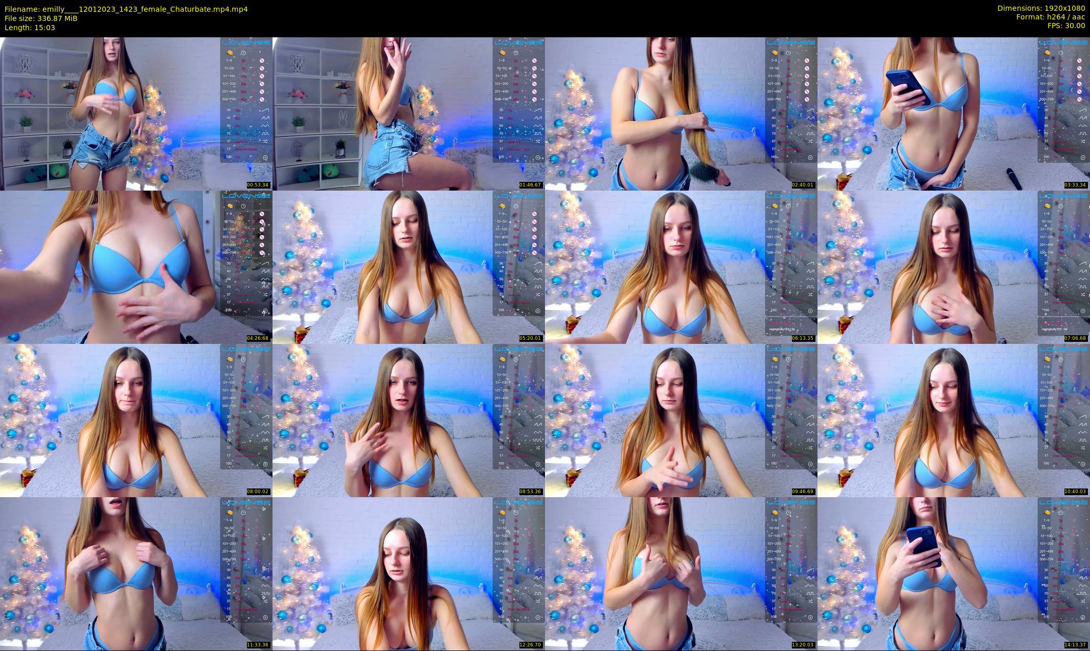 emilly___ — 16 minute Chaturbate female cam show recording, 1080p, Jan 12, 2023