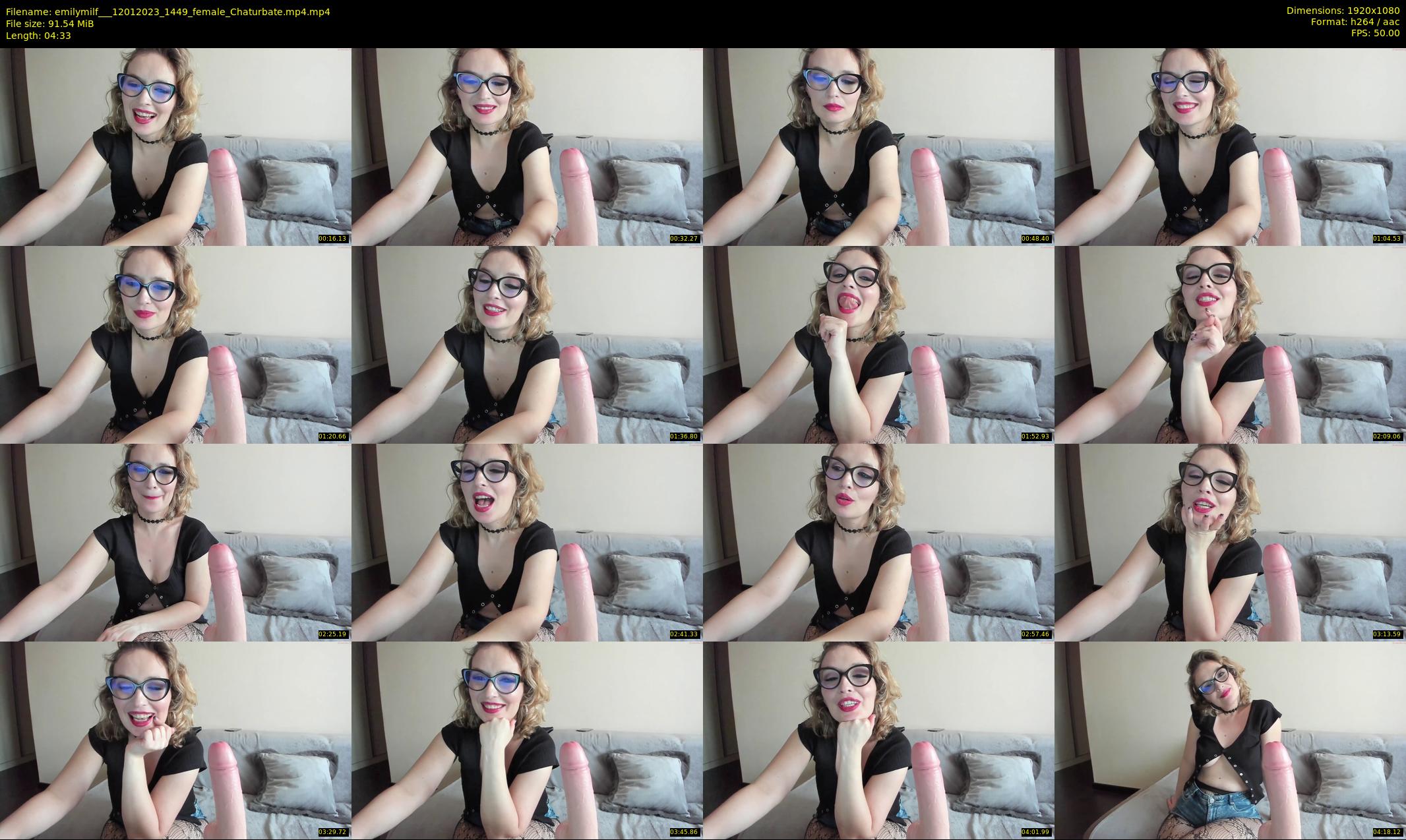 emilymilf__ — 5 minute Chaturbate female cam show recording, 1080p, Jan 12, 2023