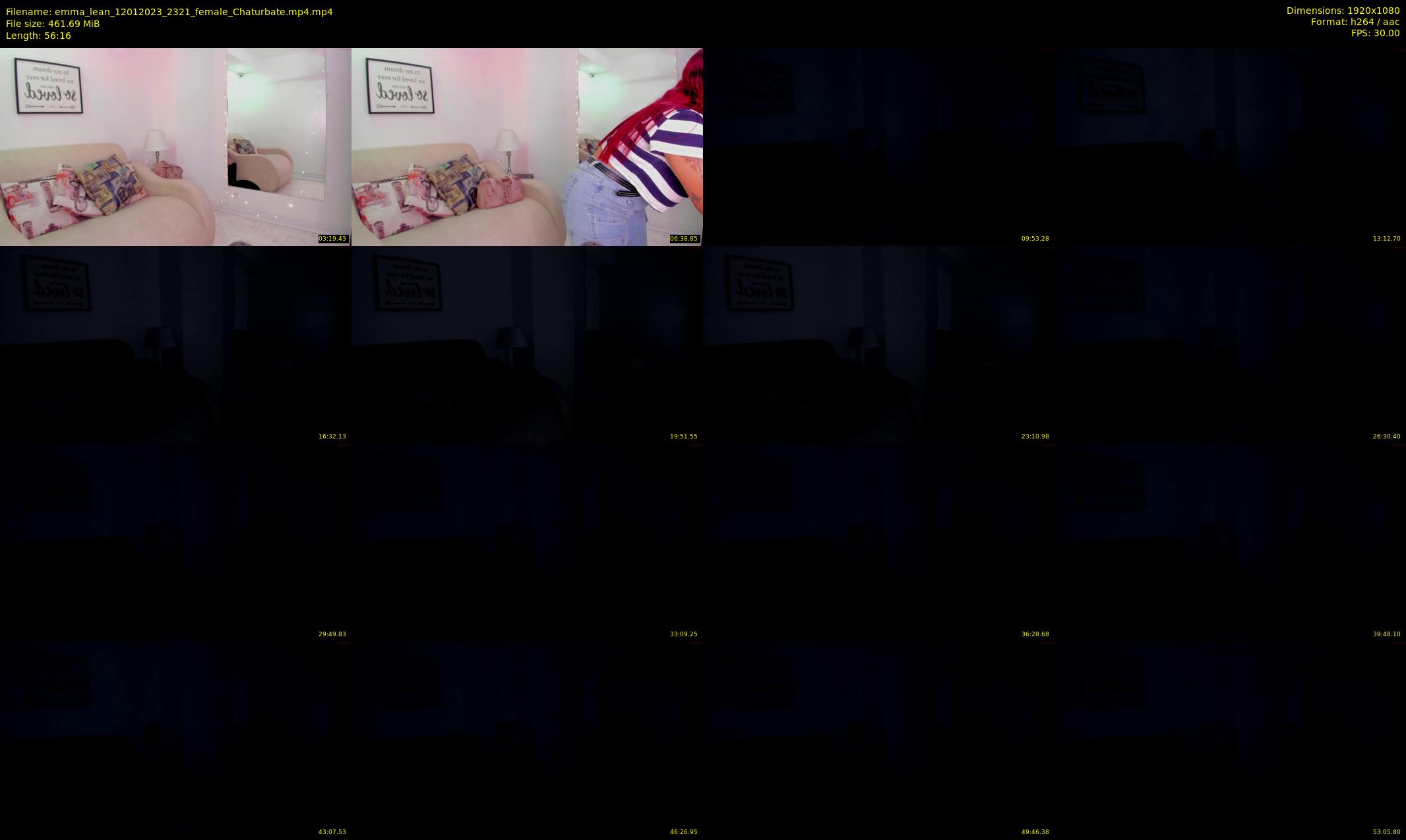 emma_lean — 57 minute Chaturbate female cam show recording, 1080p, Jan 12, 2023