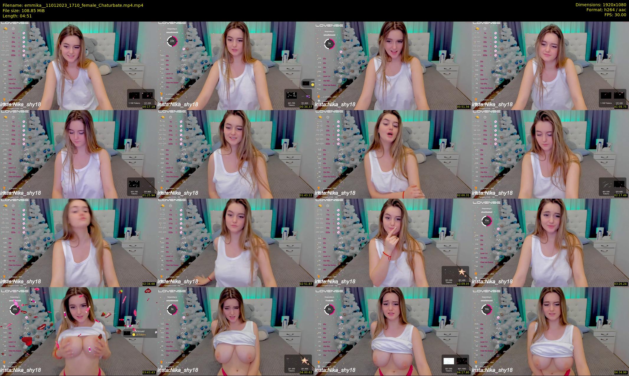 emmika_ — 5 minute Chaturbate female cam show recording, 1080p, Jan 11, 2023