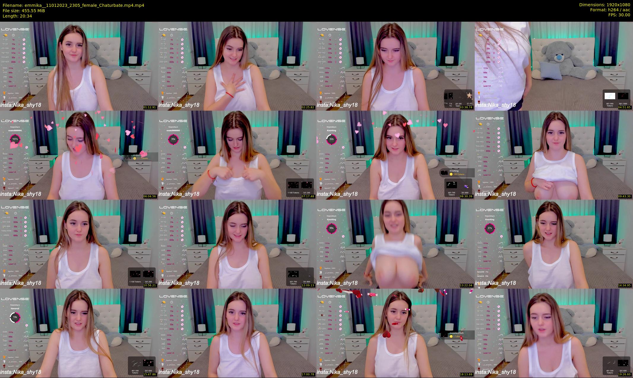 emmika_ — 21 minute Chaturbate female cam show recording, 1080p, Jan 11, 2023