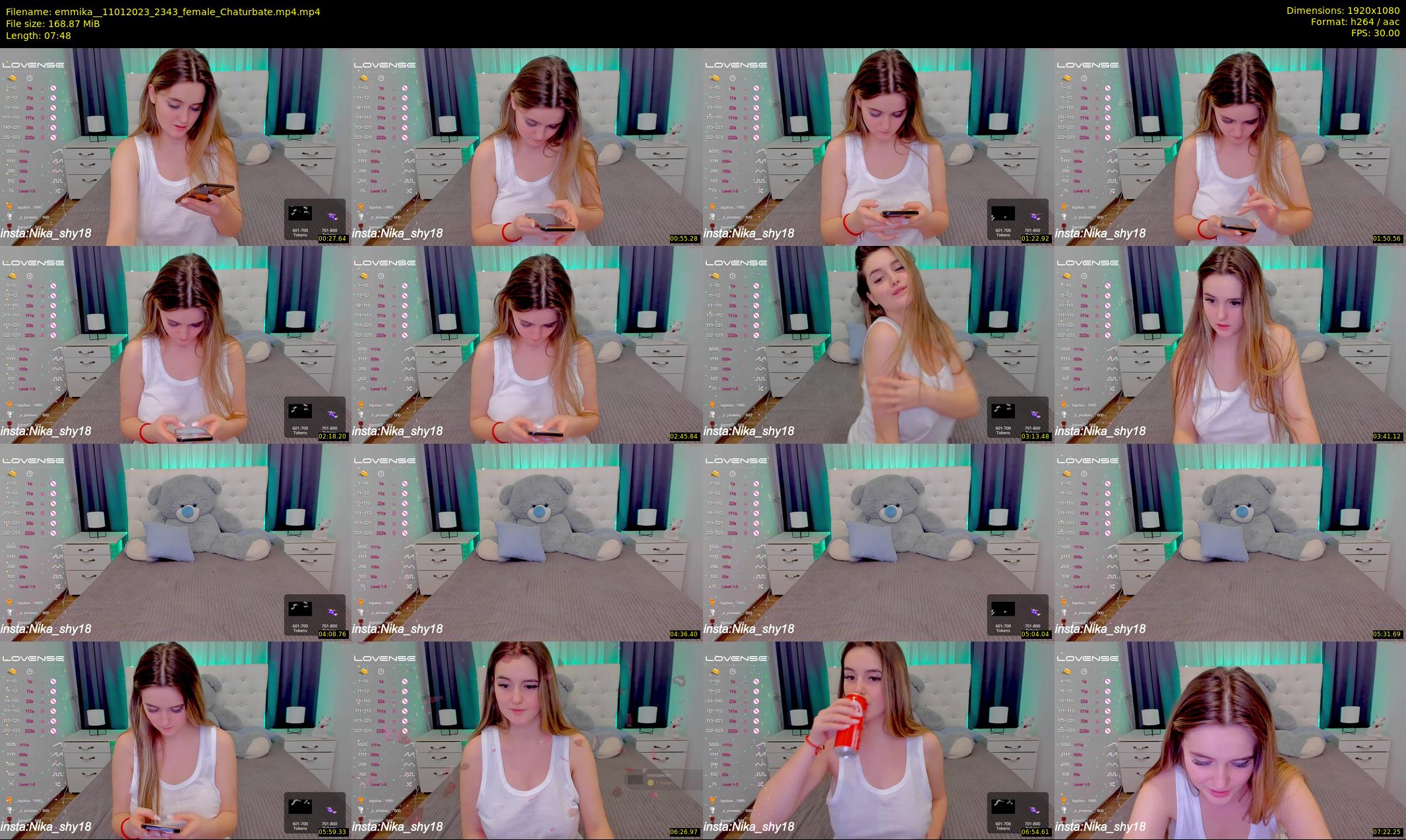emmika_ — 8 minute Chaturbate female cam show recording, 1080p, Jan 11, 2023