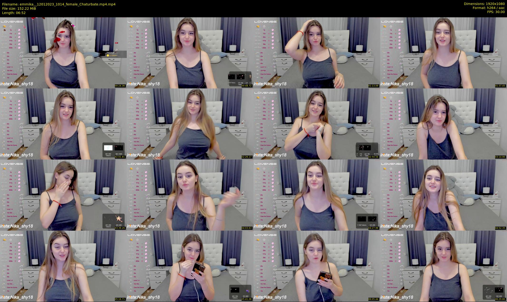 emmika_ — 7 minute Chaturbate female cam show recording, 1080p, Jan 12, 2023