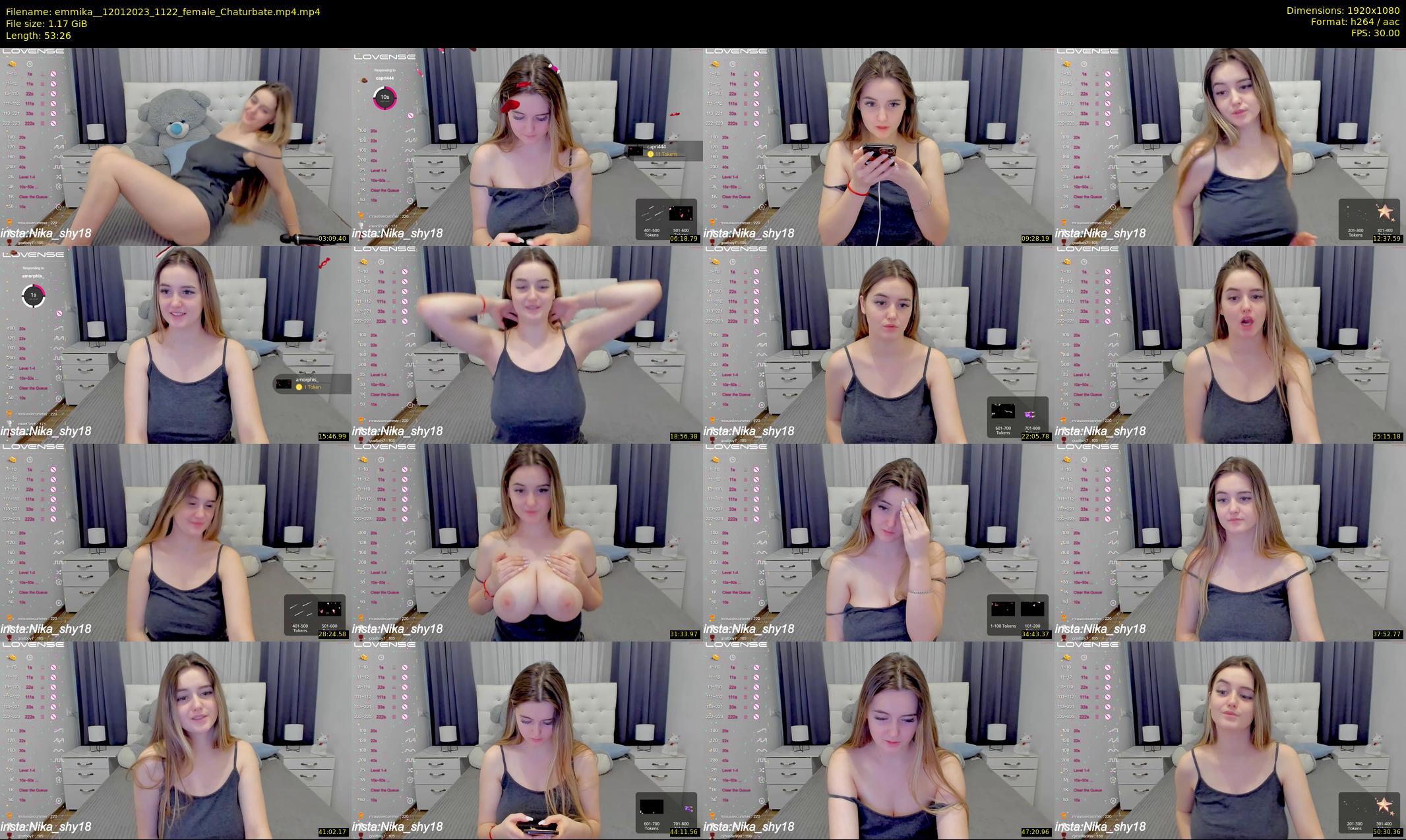 emmika_ — 54 minute Chaturbate female cam show recording, 1080p, Jan 12, 2023