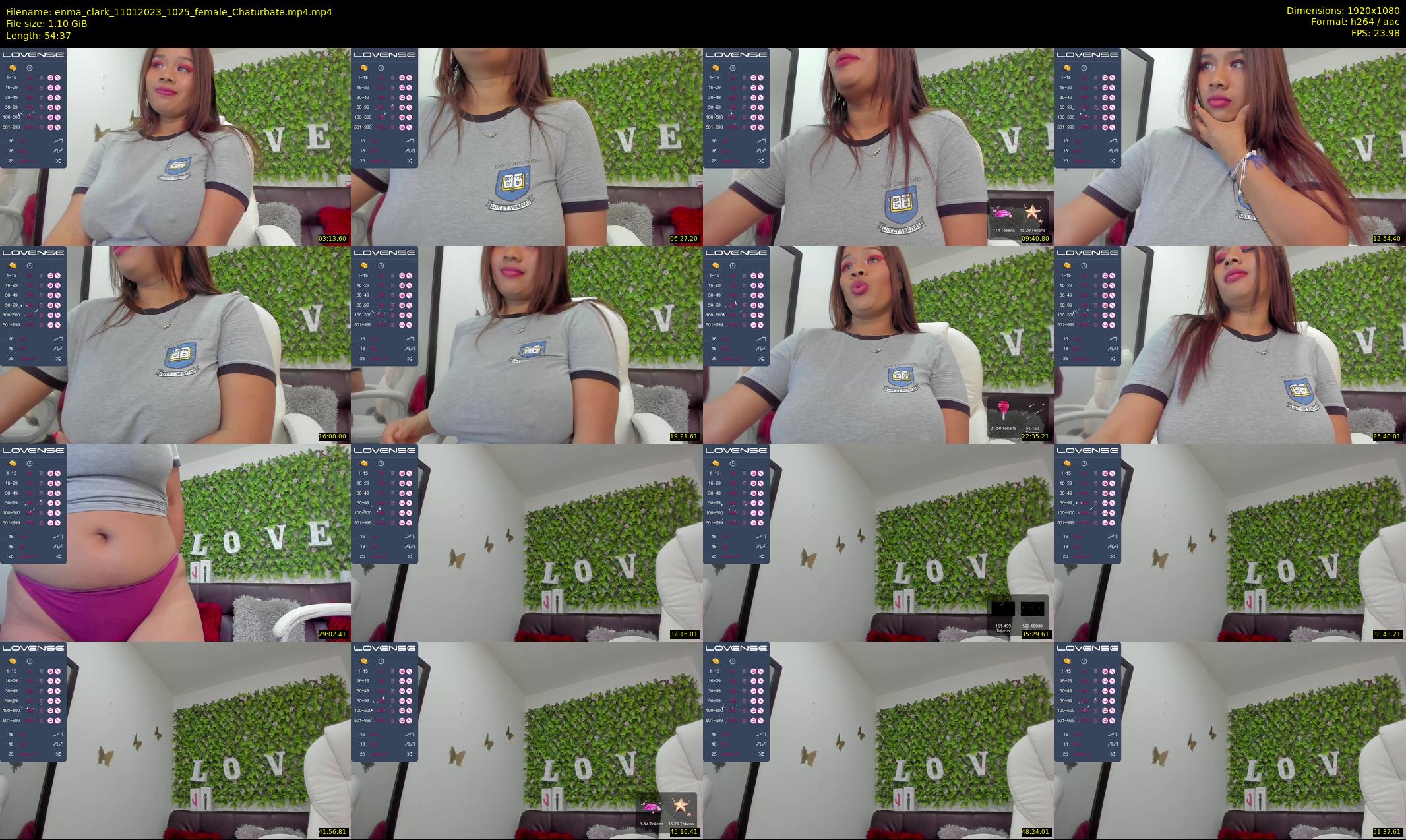 enma_clark — 55 minute Chaturbate female cam show recording, 1080p, Jan 11, 2023