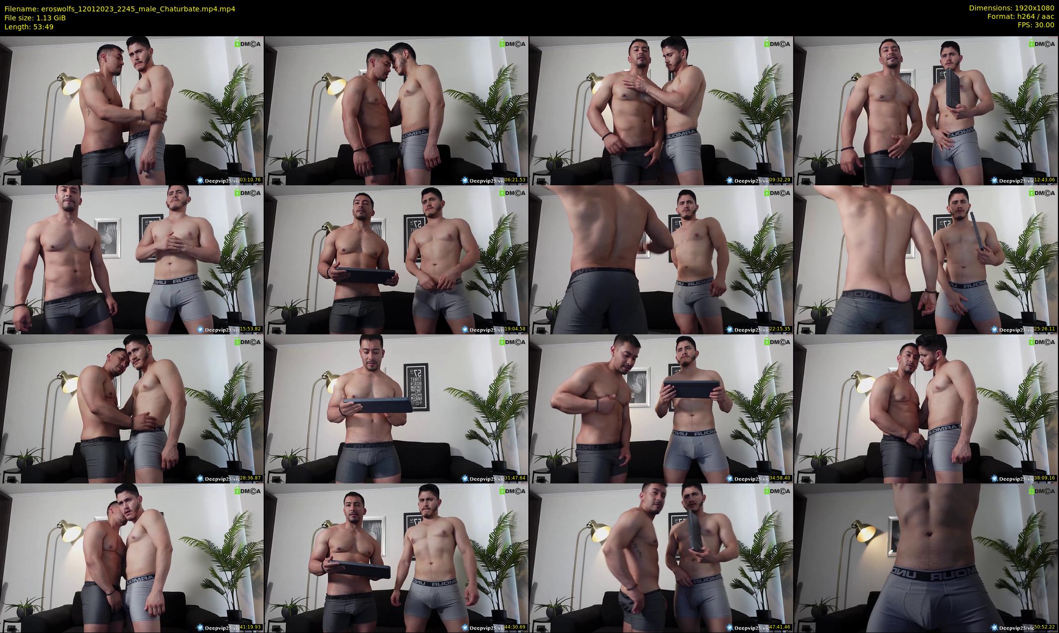 eroswolfs — 54 minute Chaturbate male cam show recording, 1080p, Jan 12, 2023