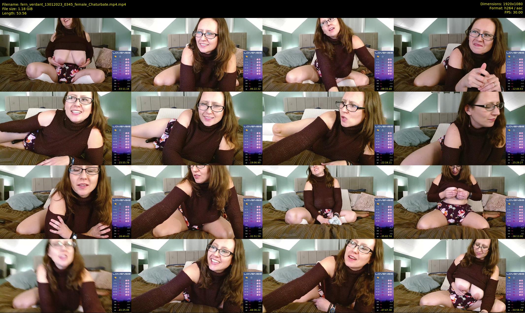 fern_verdant — 54 minute Chaturbate female cam show recording, 1080p, Jan 13, 2023