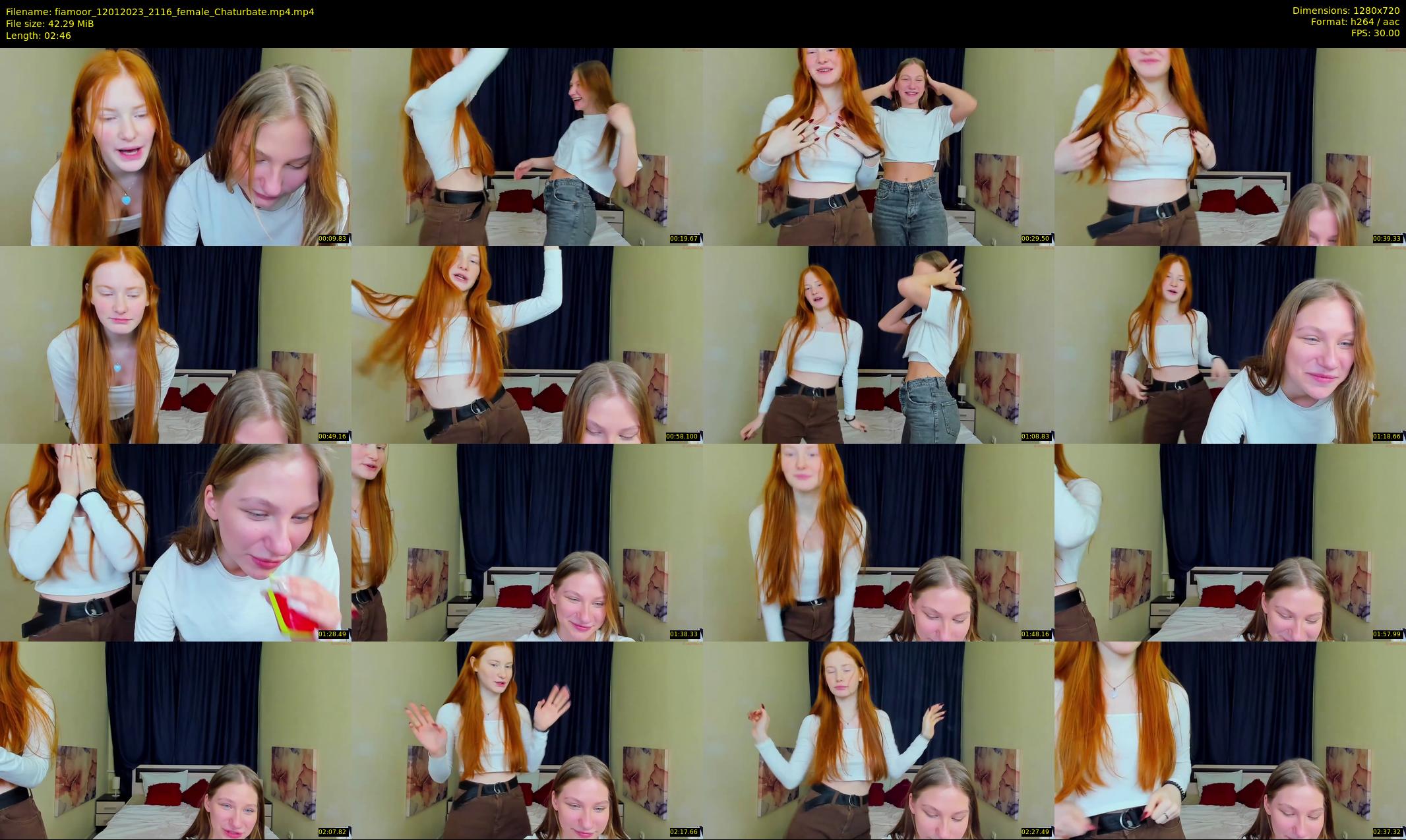 fiamoor — 3 minute Chaturbate female cam show recording, 720p, Jan 12, 2023