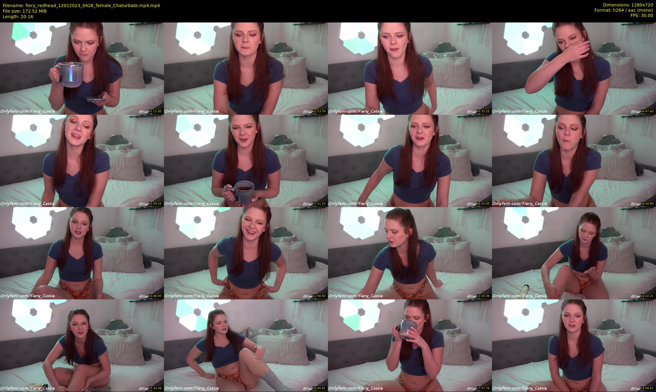 fiery_redhead — 21 minute Chaturbate female cam show recording, 720p, Jan 12, 2023