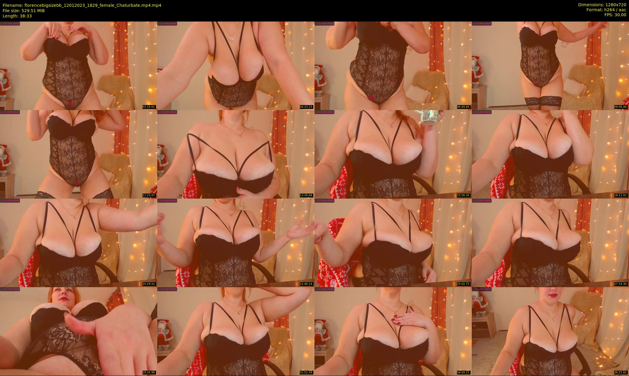 florencebigsizebb — 39 minute Chaturbate female cam show recording, 720p, Jan 12, 2023