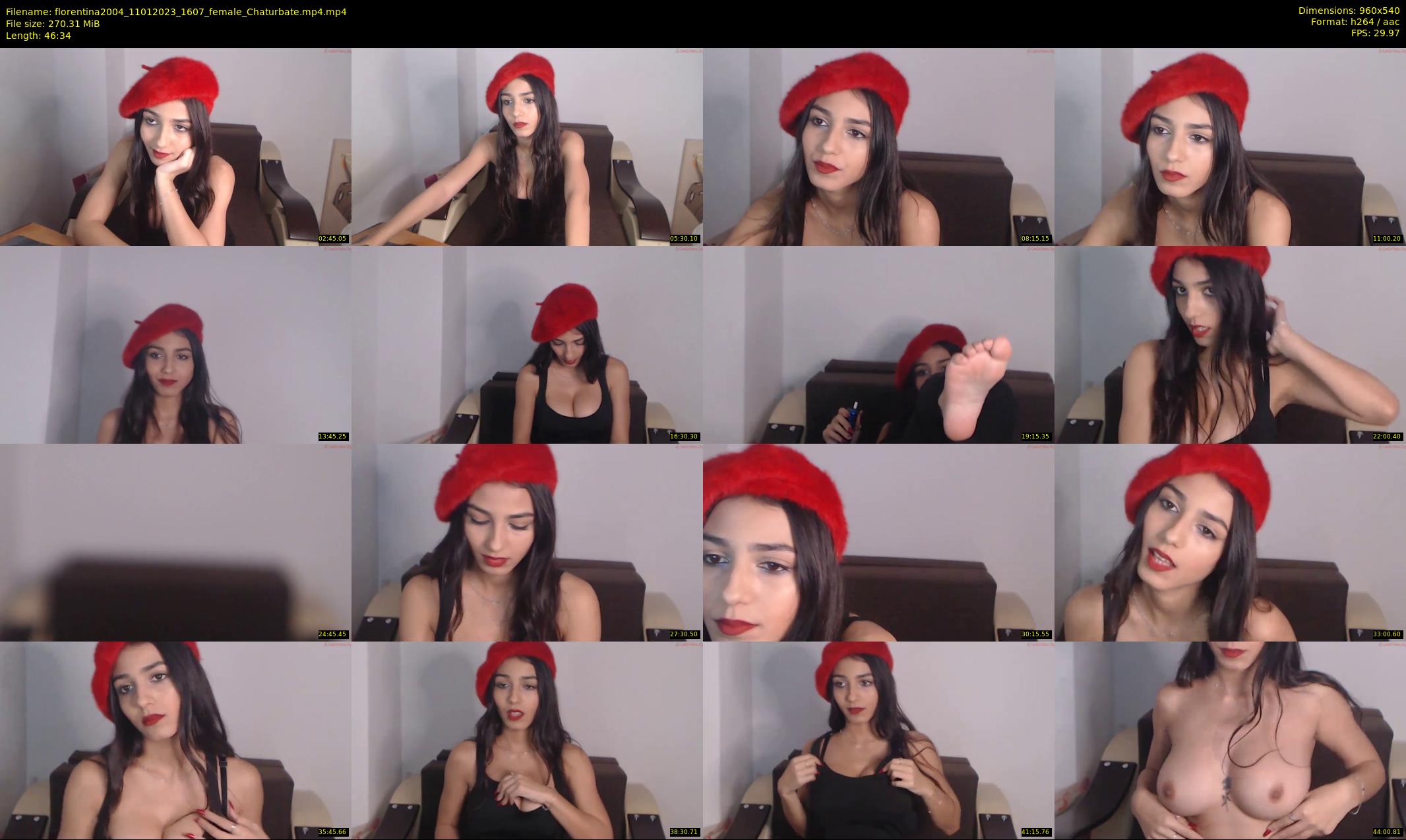 florentina2004 — 47 minute Chaturbate female cam show recording, 480p, Jan 11, 2023