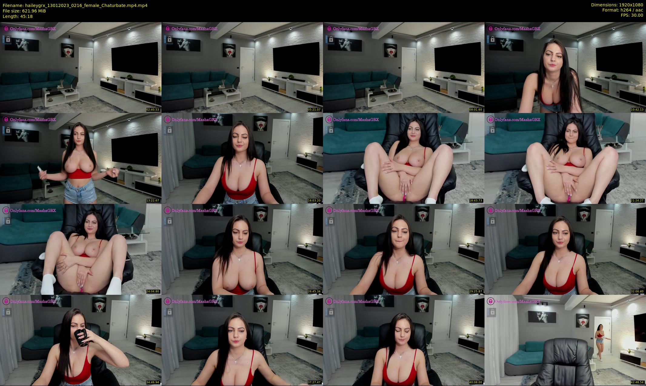 haileygrx — 46 minute Chaturbate female cam show recording, 1080p, Jan 13, 2023