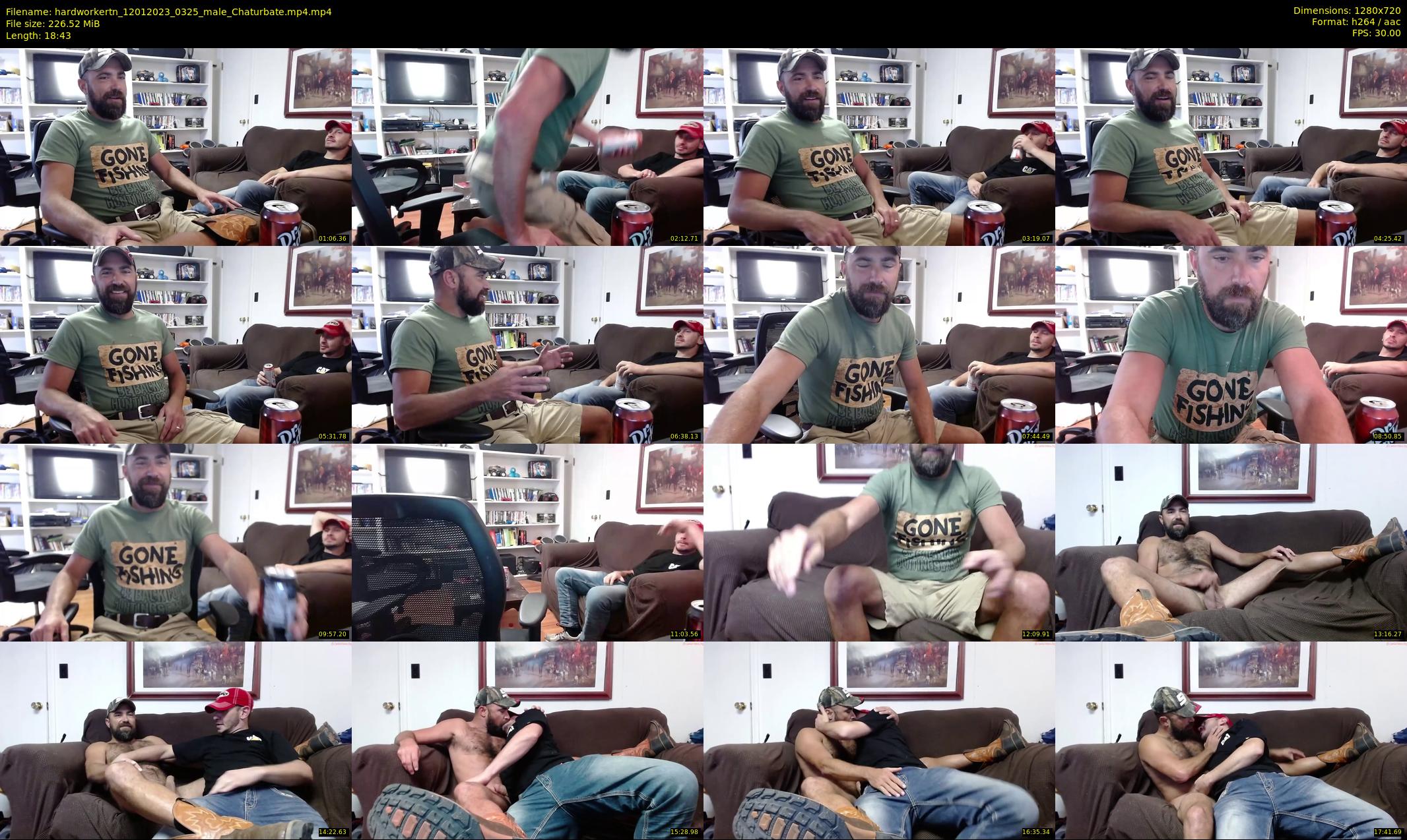 hardworkertn — 19 minute Chaturbate male cam show recording, 720p, Jan 12, 2023