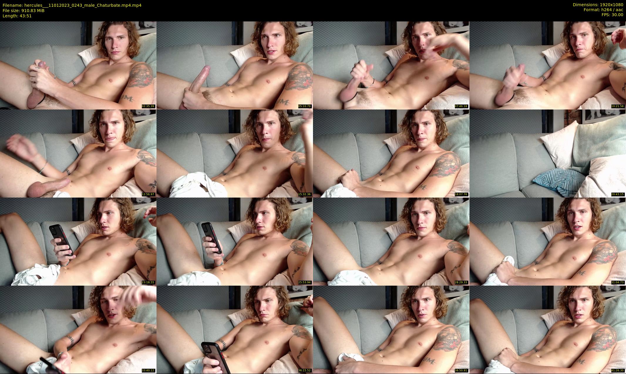 hercules__ — 44 minute Chaturbate male cam show recording, 1080p, Jan 11, 2023