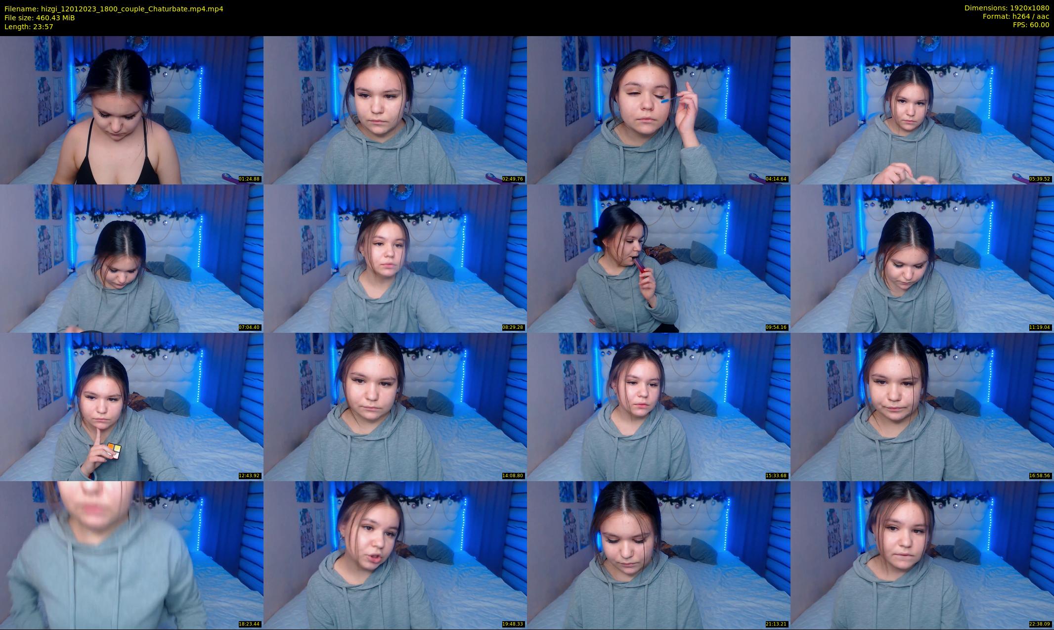 hizgi — 24 minute Chaturbate couple cam show recording, 1080p, Jan 12, 2023