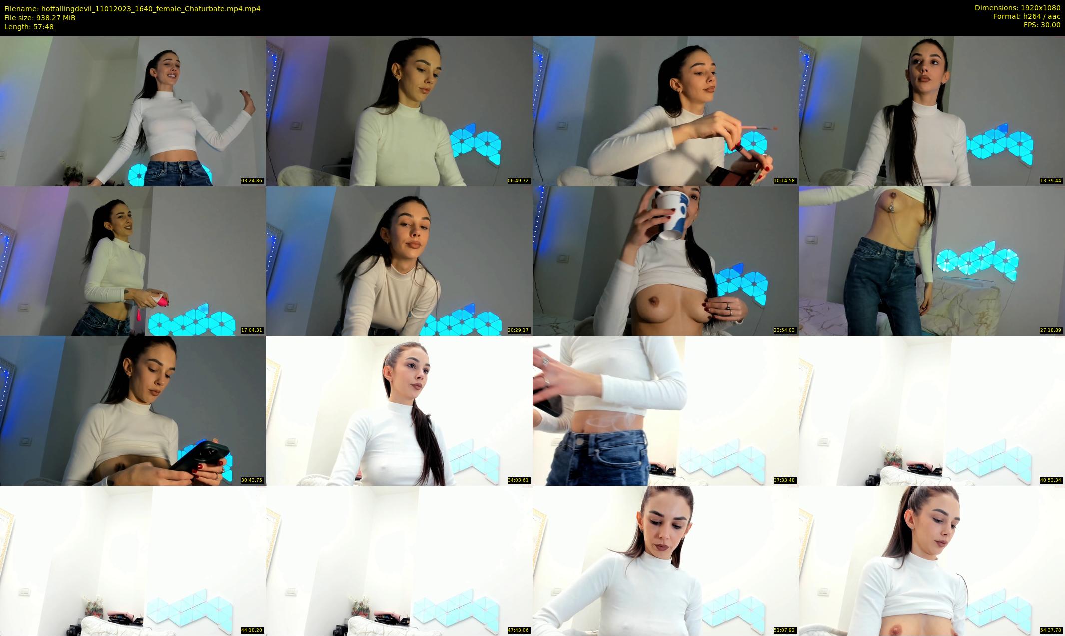 hotfallingdevil — 58 minute Chaturbate female cam show recording, 1080p, Jan 11, 2023