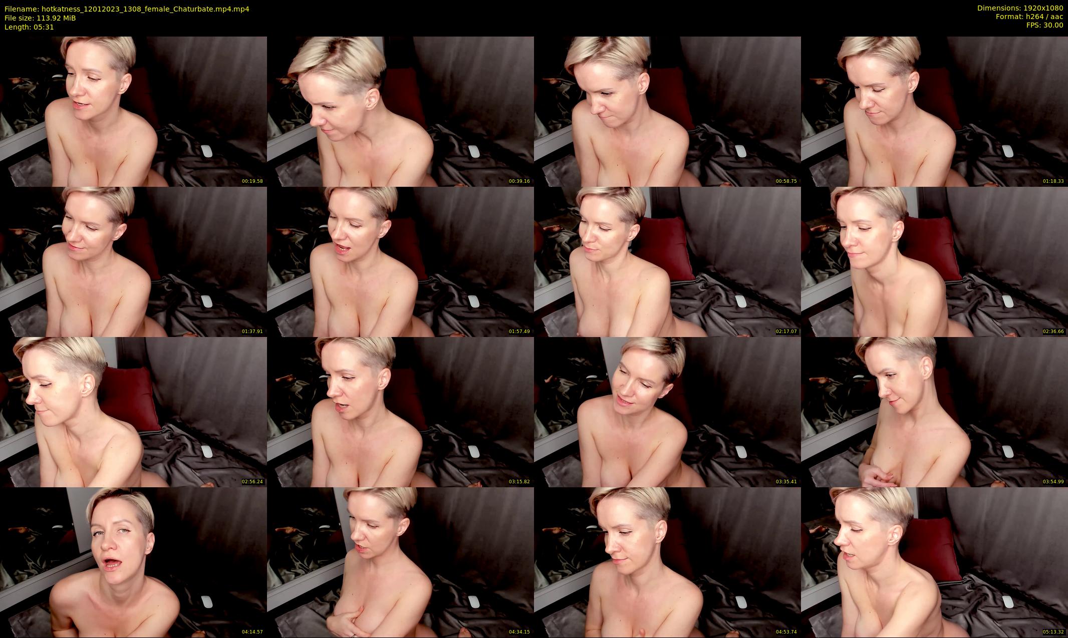 hotkatness — 6 minute Chaturbate female cam show recording, 1080p, Jan 12, 2023