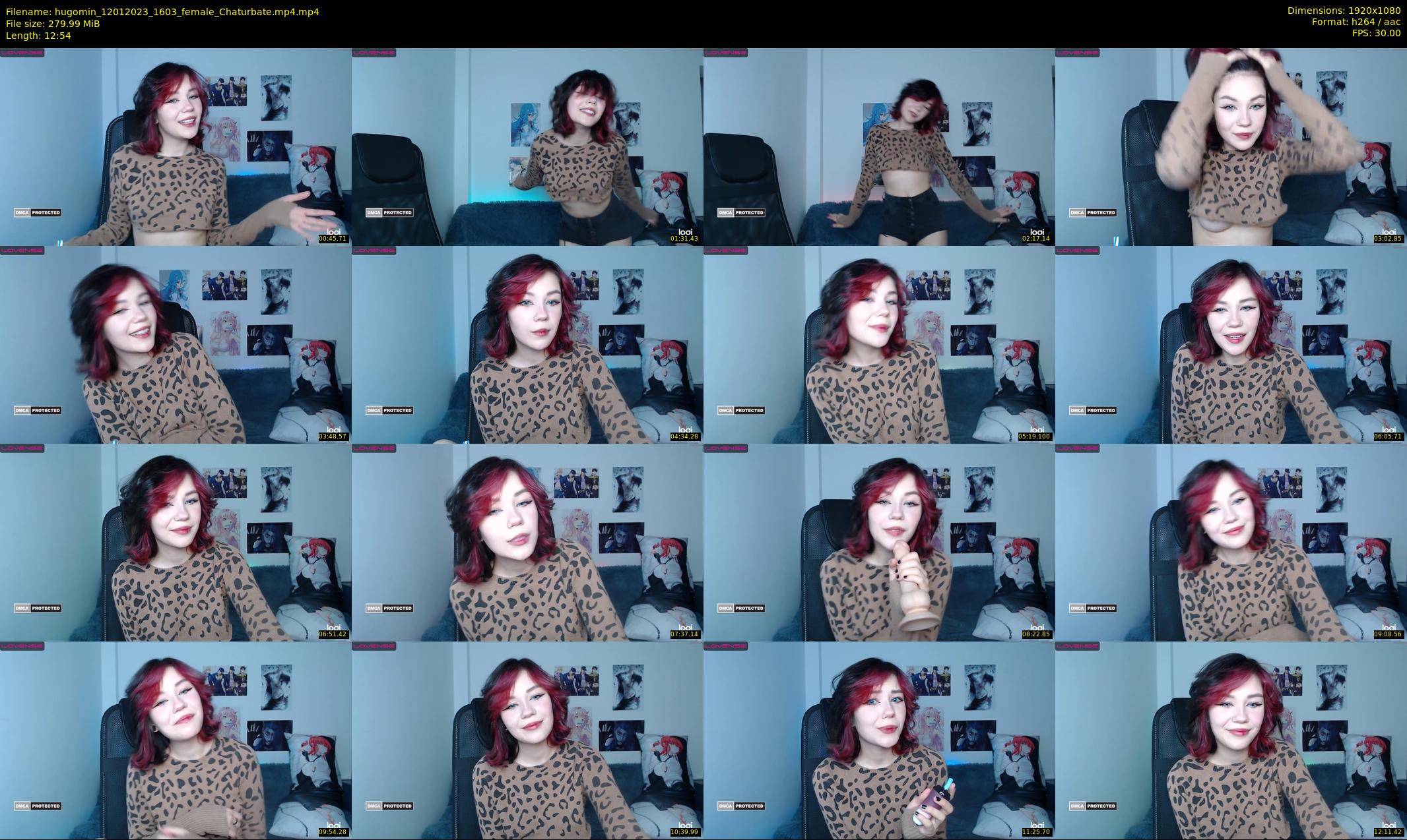 hugomin — 13 minute Chaturbate female cam show recording, 1080p, Jan 12, 2023