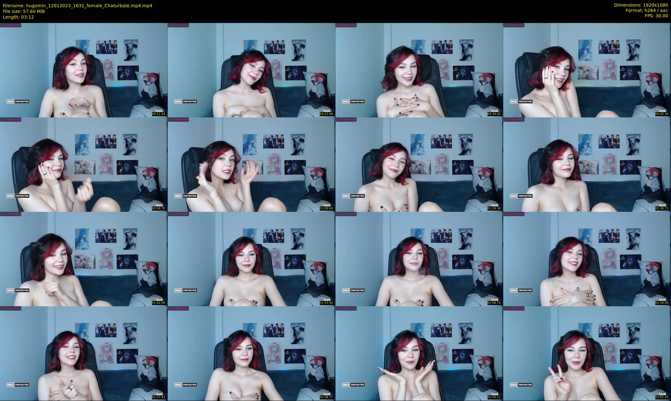 hugomin — 4 minute Chaturbate female cam show recording, 1080p, Jan 12, 2023