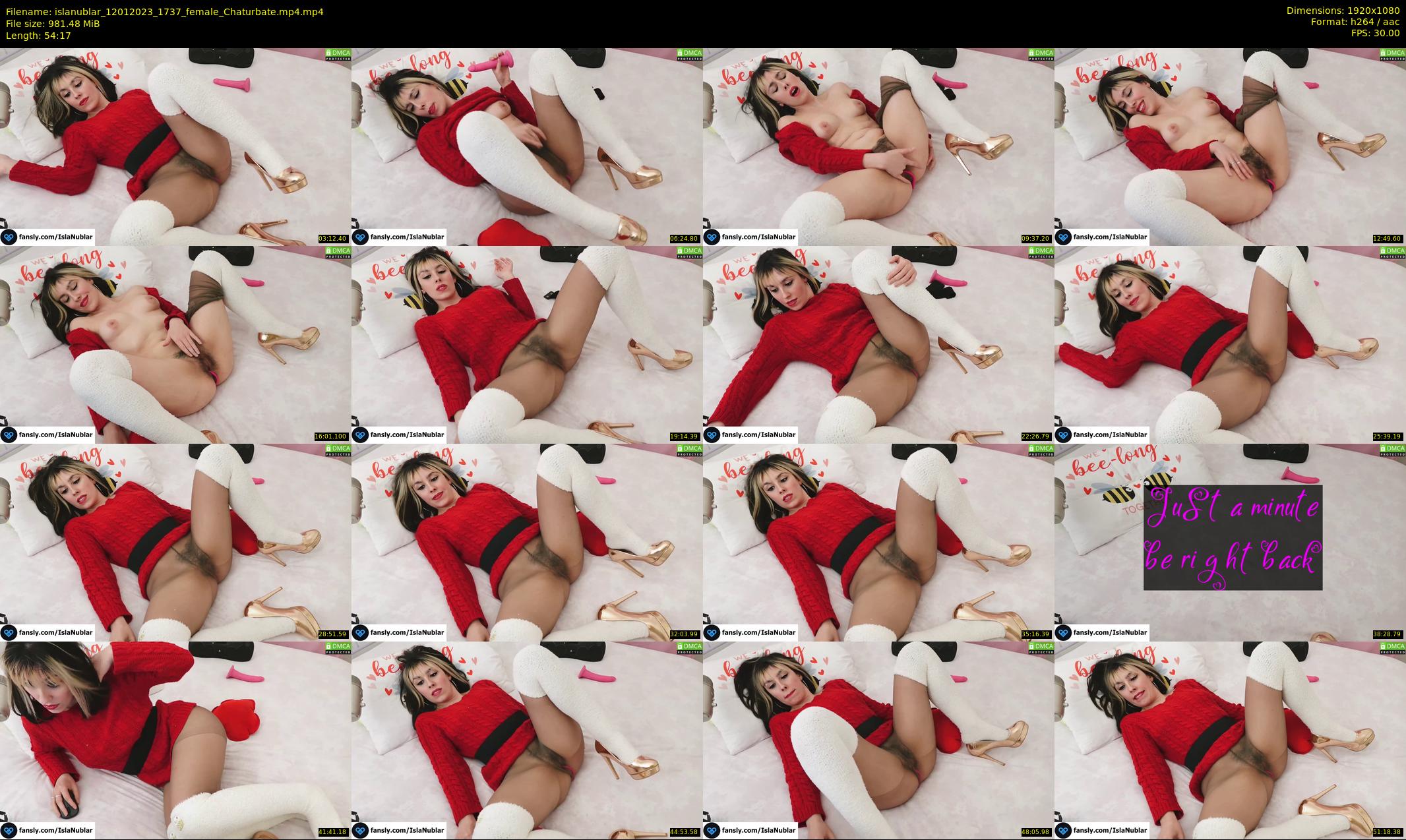 islanublar — 55 minute Chaturbate female cam show recording, 1080p, Jan 12, 2023