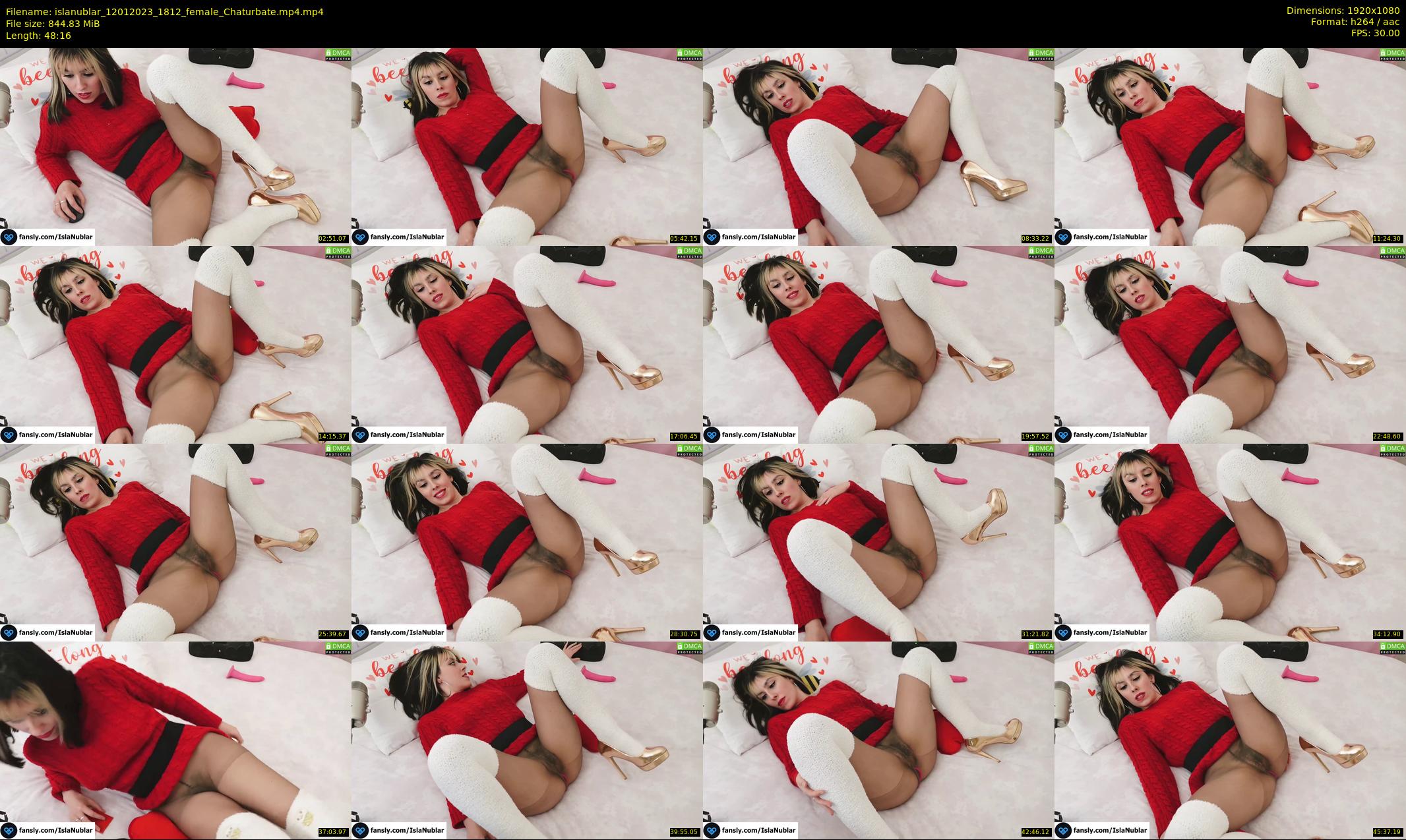 islanublar — 49 minute Chaturbate female cam show recording, 1080p, Jan 12, 2023