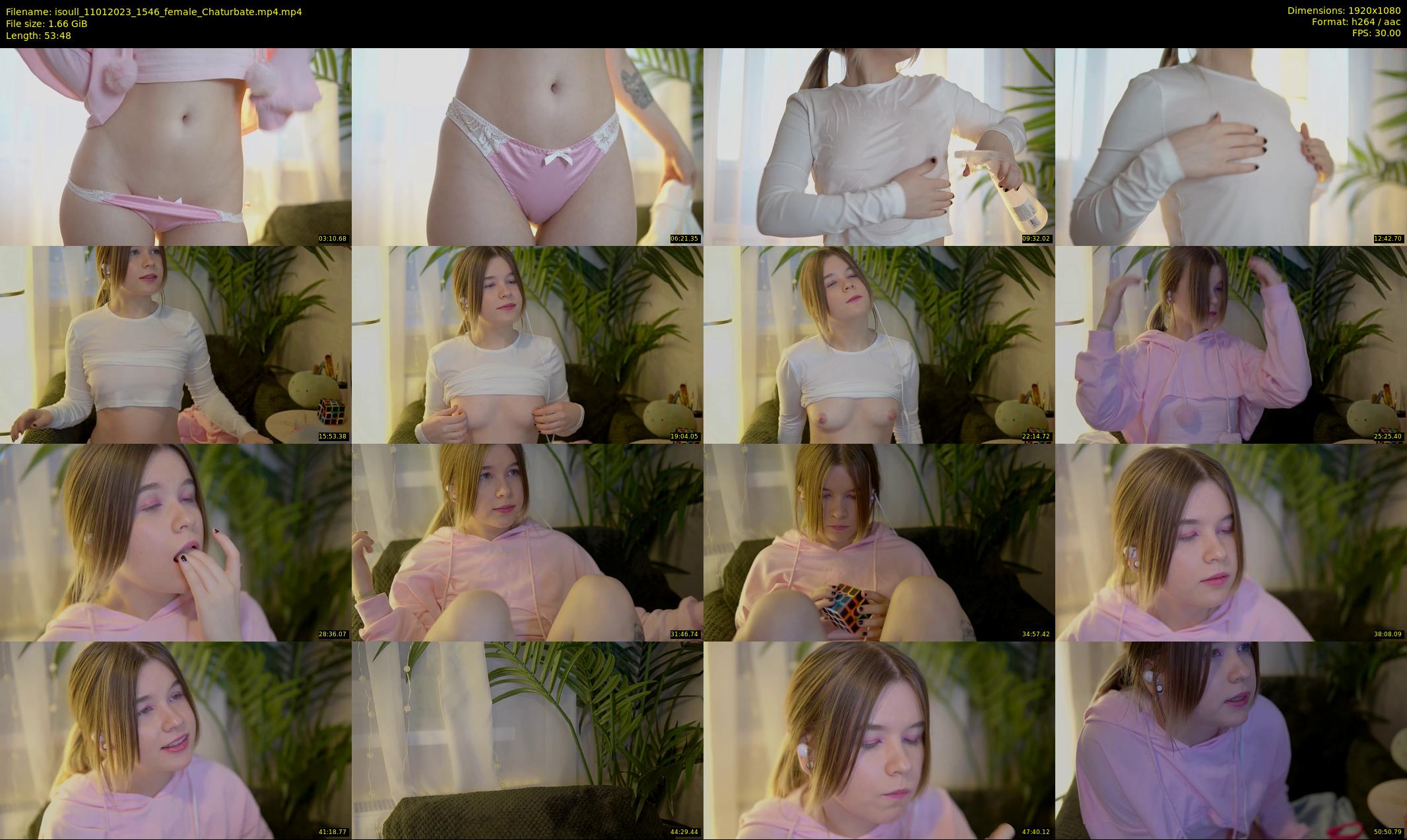 isoull — 54 minute Chaturbate female cam show recording, 1080p, Jan 11, 2023