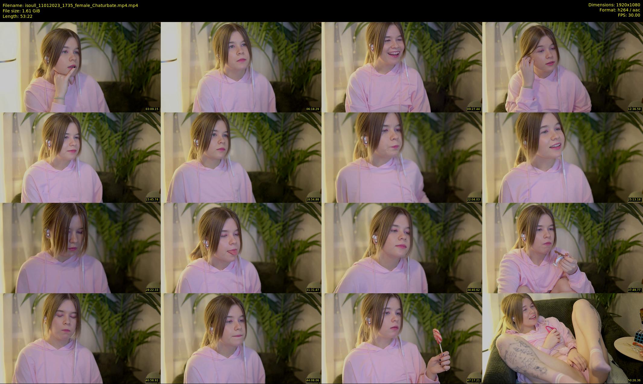 isoull — 54 minute Chaturbate female cam show recording, 1080p, Jan 11, 2023