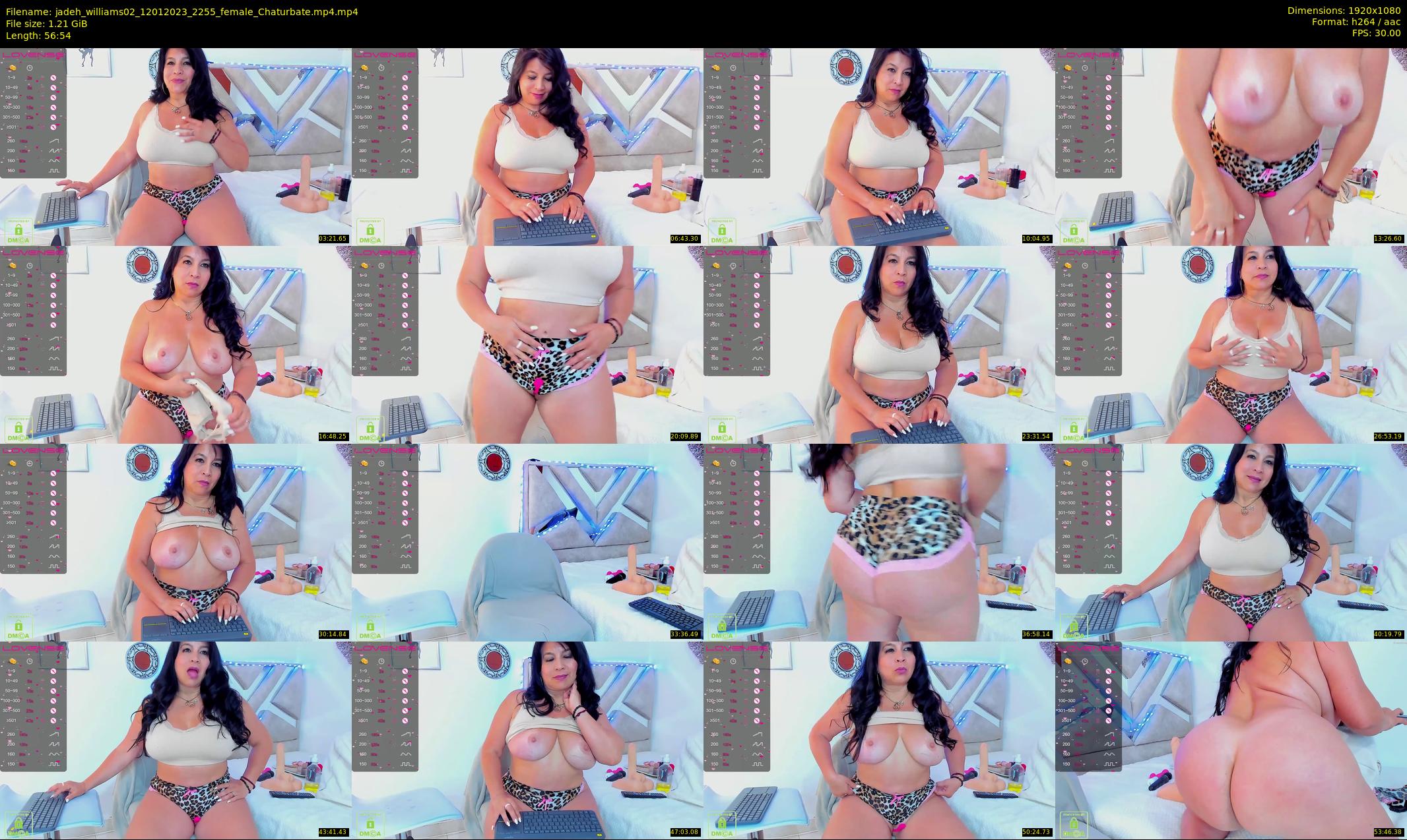 jadeh_williams02 — 57 minute Chaturbate female cam show recording, 1080p, Jan 12, 2023
