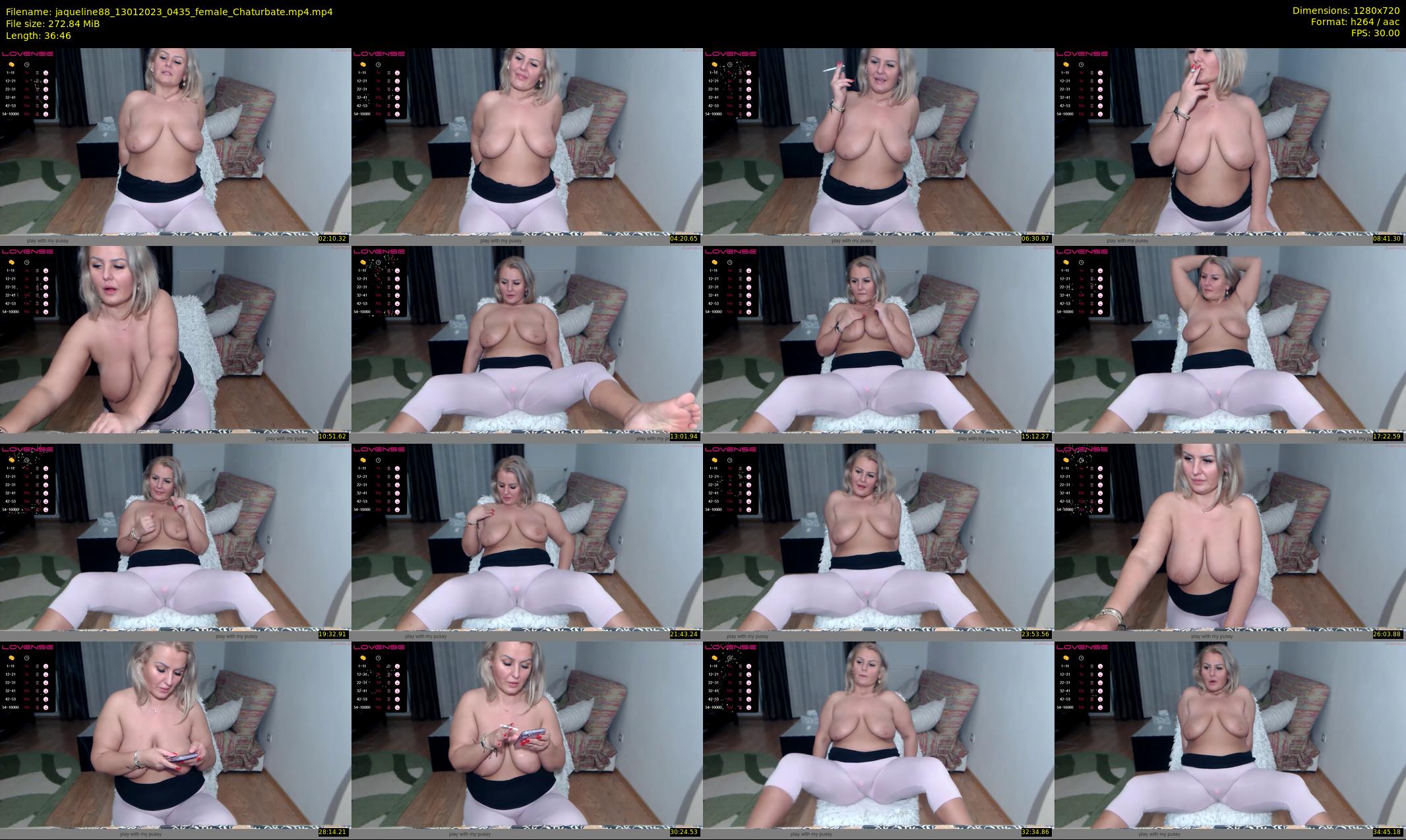 jaqueline88 — 37 minute Chaturbate female cam show recording, 720p, Jan 13, 2023
