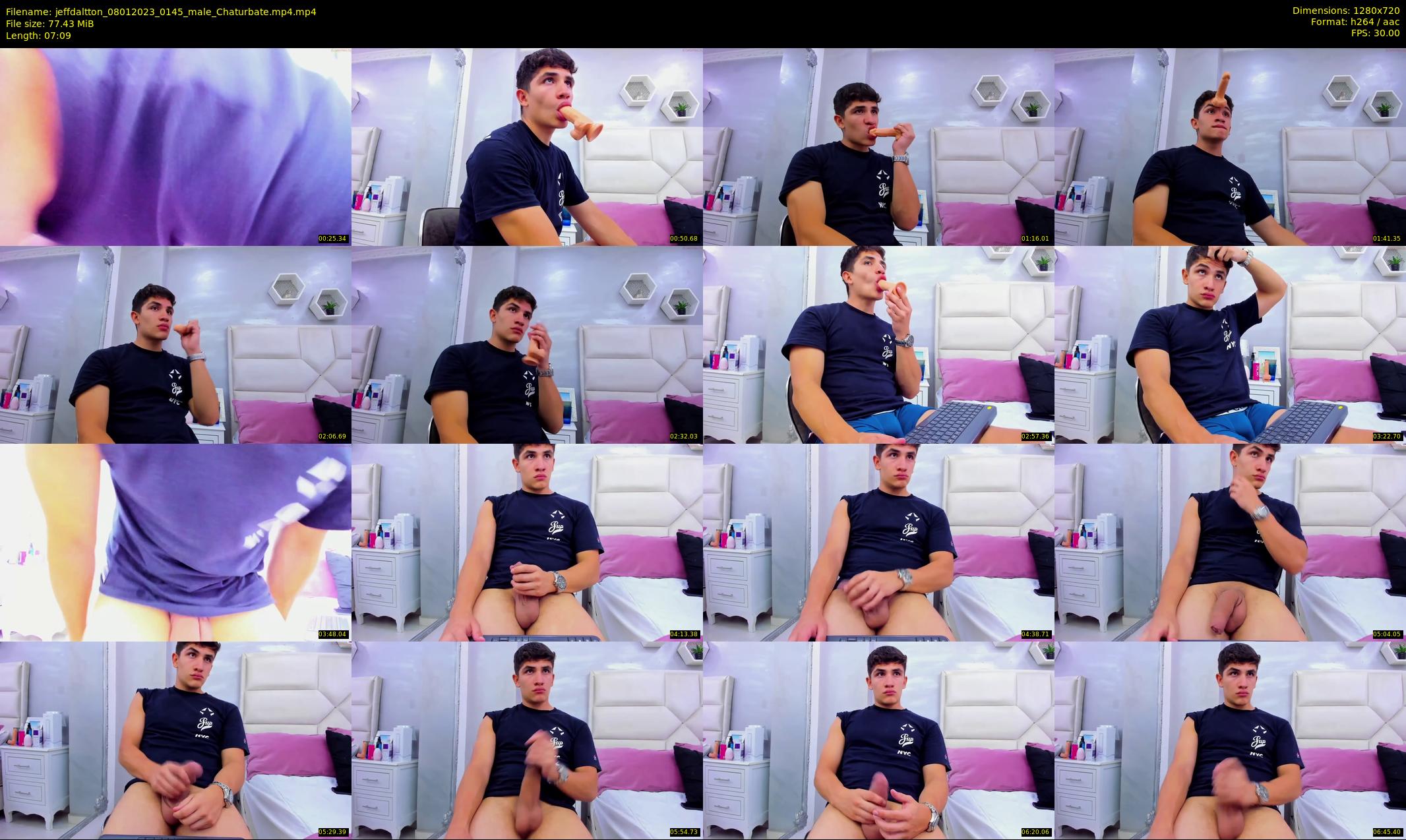 jeffdaltton — 8 minute Chaturbate male cam show recording, 720p, Jan 8, 2023