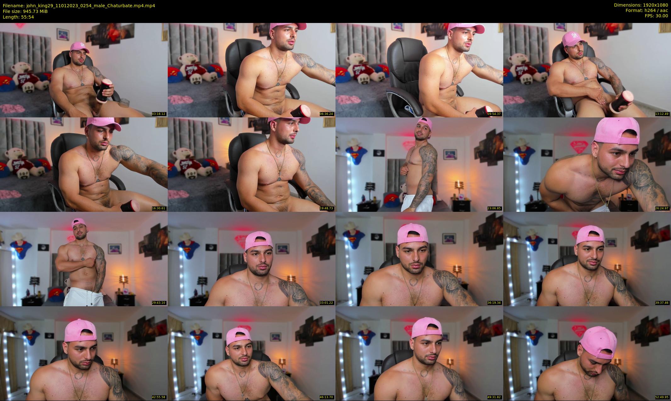 john_king29 — 56 minute Chaturbate male cam show recording, 1080p, Jan 11, 2023