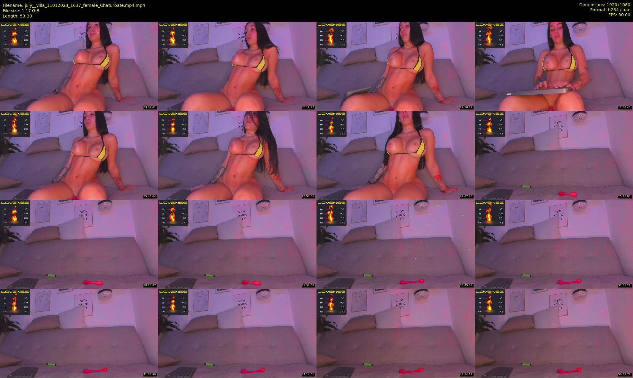 july__villa — 54 minute Chaturbate female cam show recording, 1080p, Jan 11, 2023