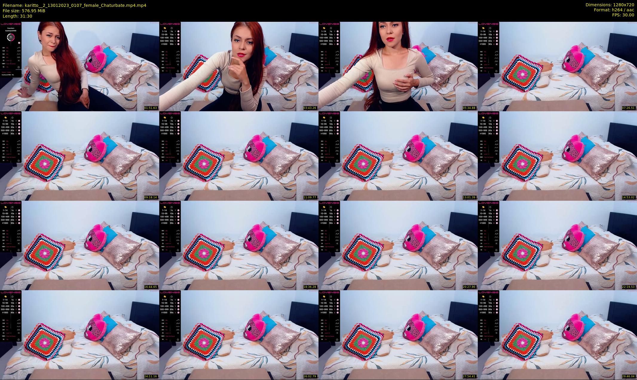 karitto__2 — 32 minute Chaturbate female cam show recording, 720p, Jan 13, 2023