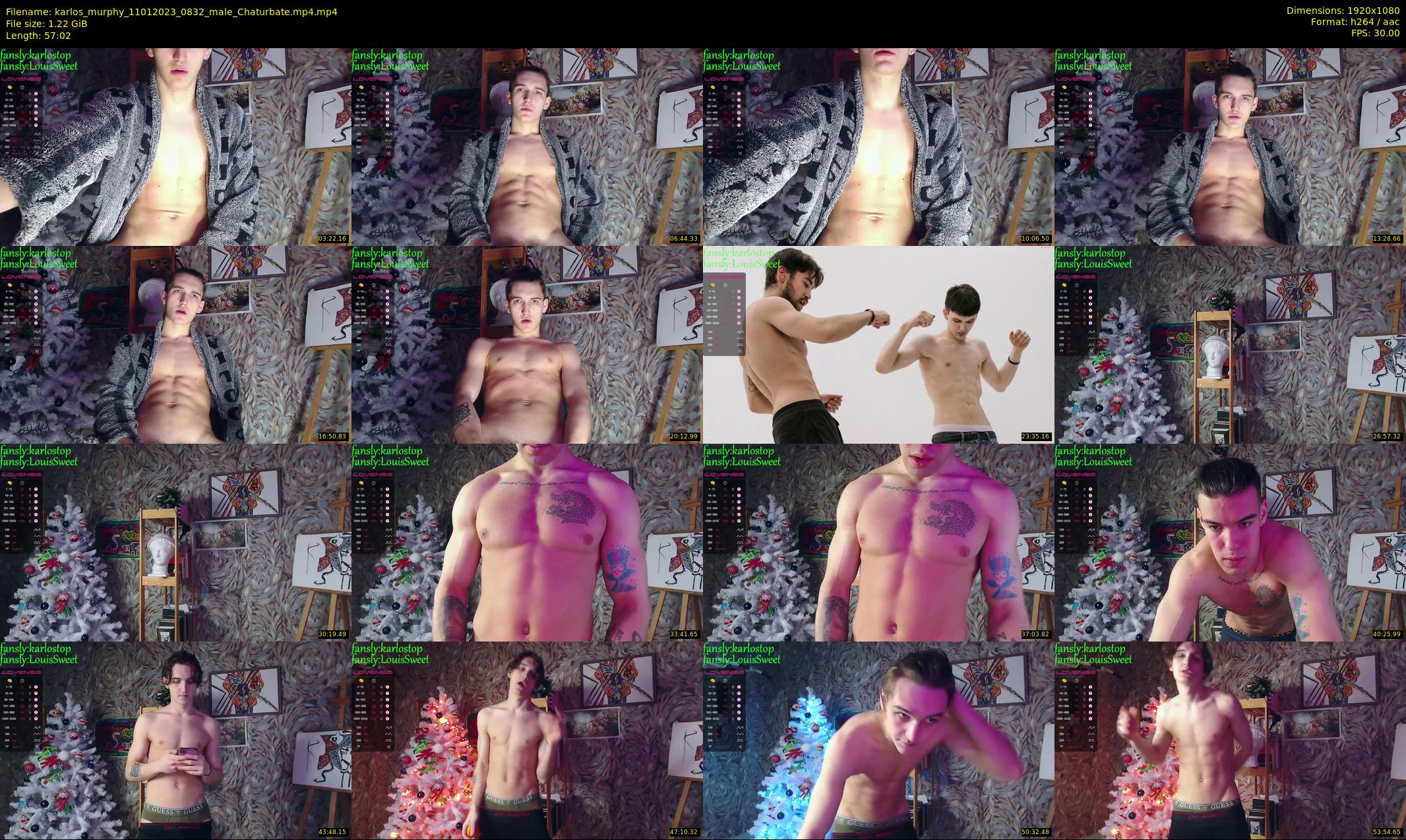 karlos_murphy — 58 minute Chaturbate male cam show recording, 1080p, Jan 11, 2023