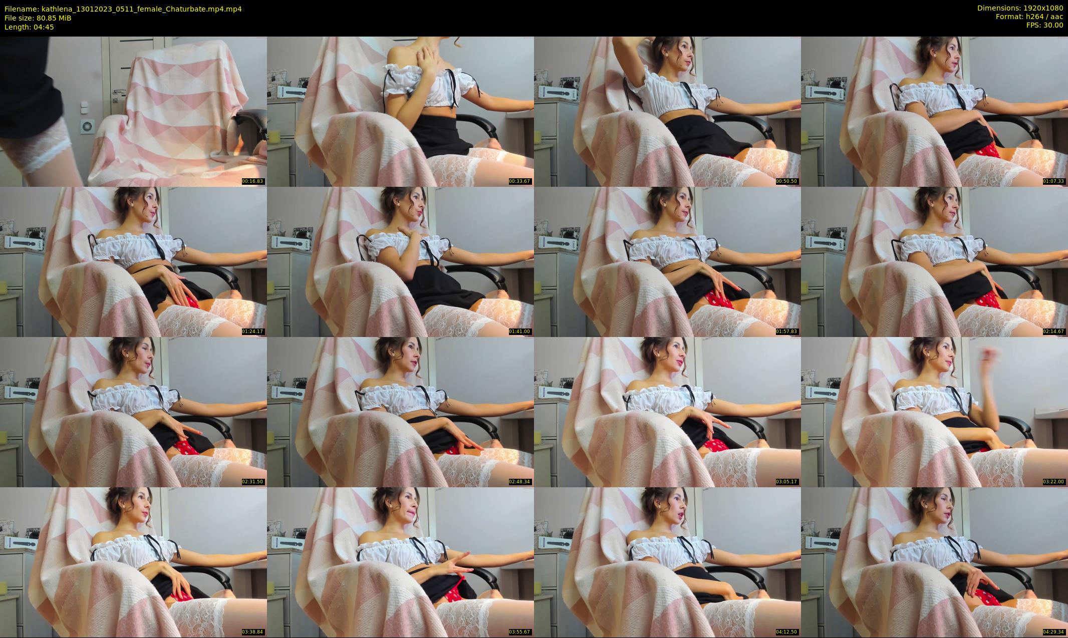 kathlena — 5 minute Chaturbate female cam show recording, 1080p, Jan 13, 2023