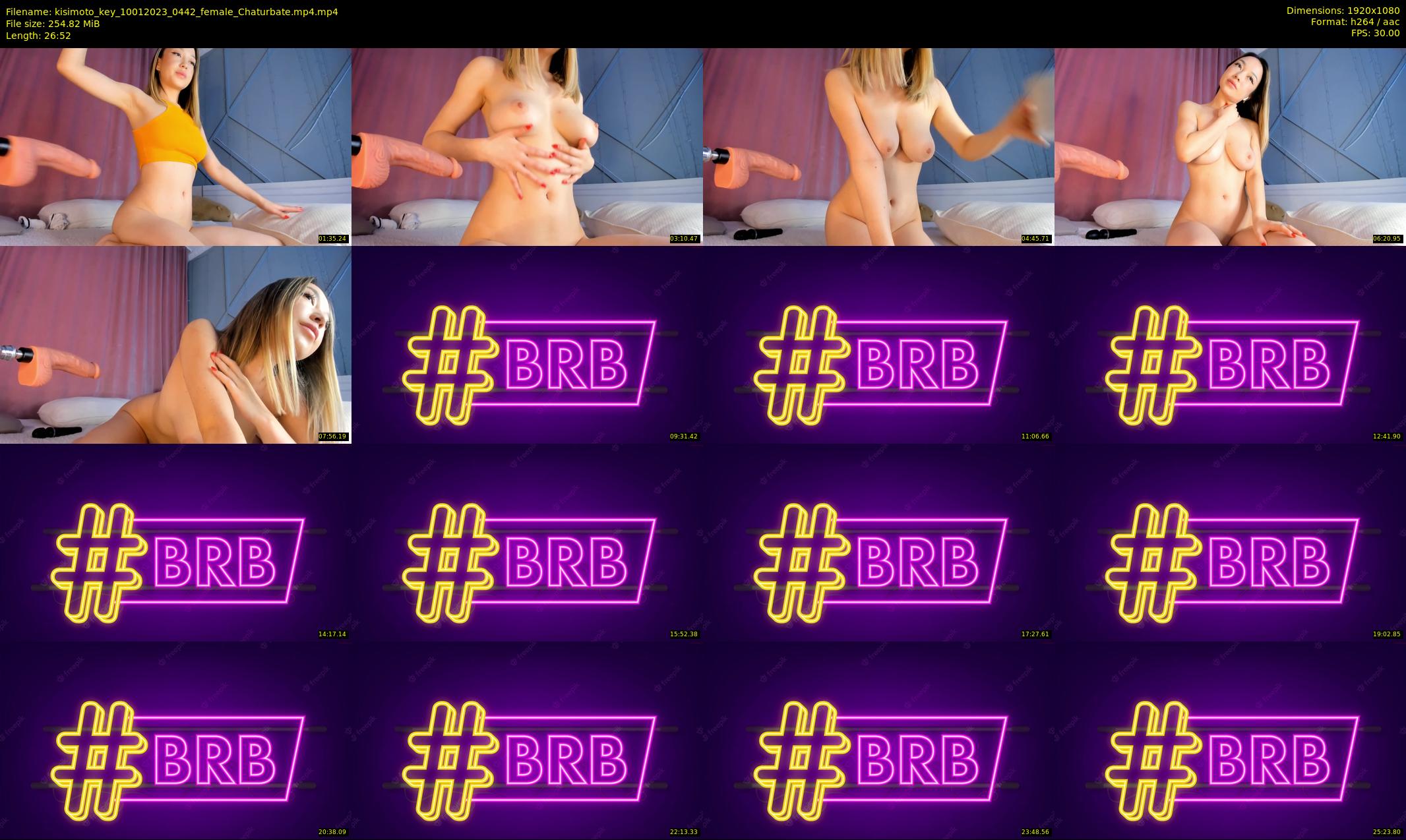 kisimoto_key — 27 minute Chaturbate female cam show recording, 1080p, Jan 10, 2023