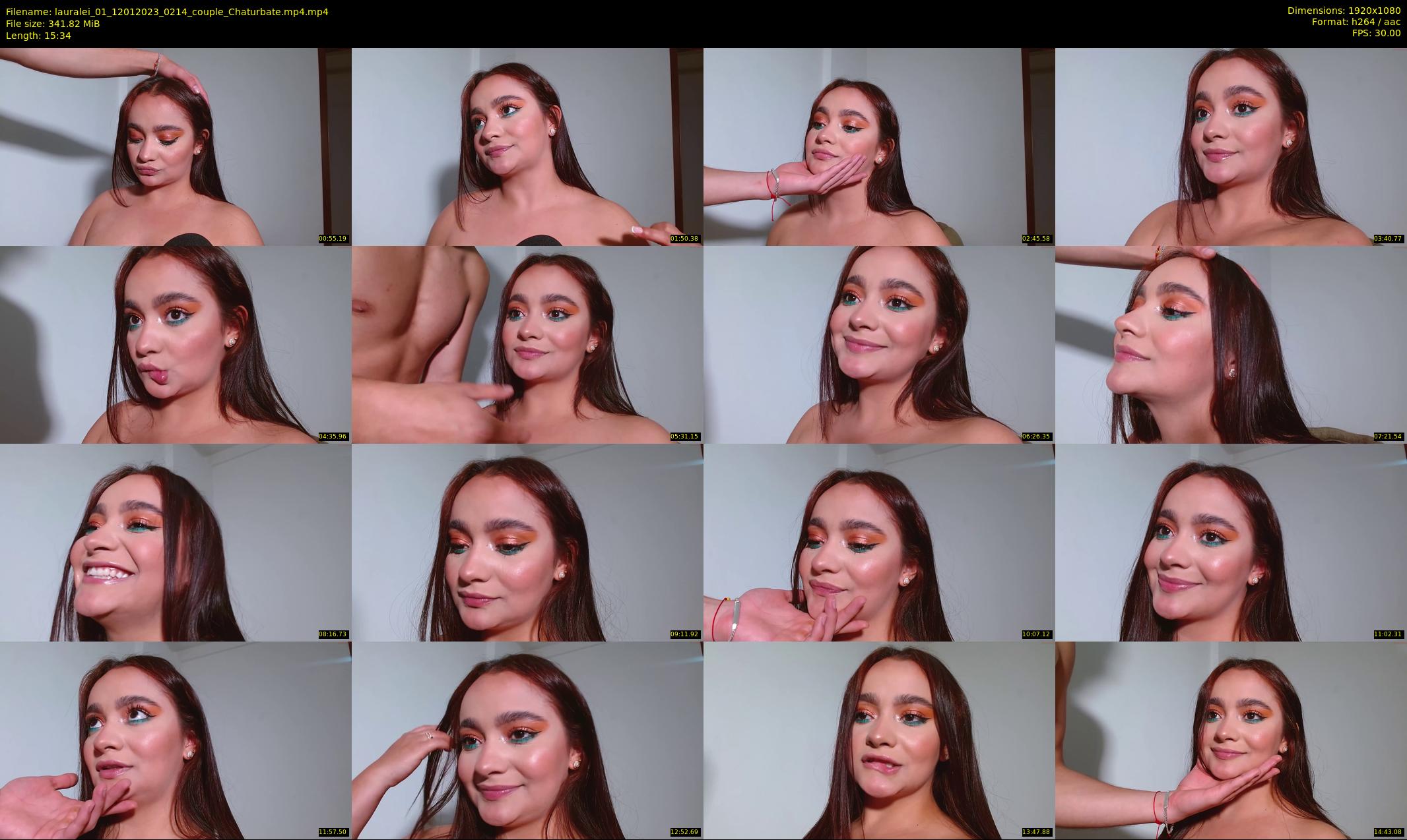 lauralei_01 — 16 minute Chaturbate couple cam show recording, 1080p, Jan 12, 2023