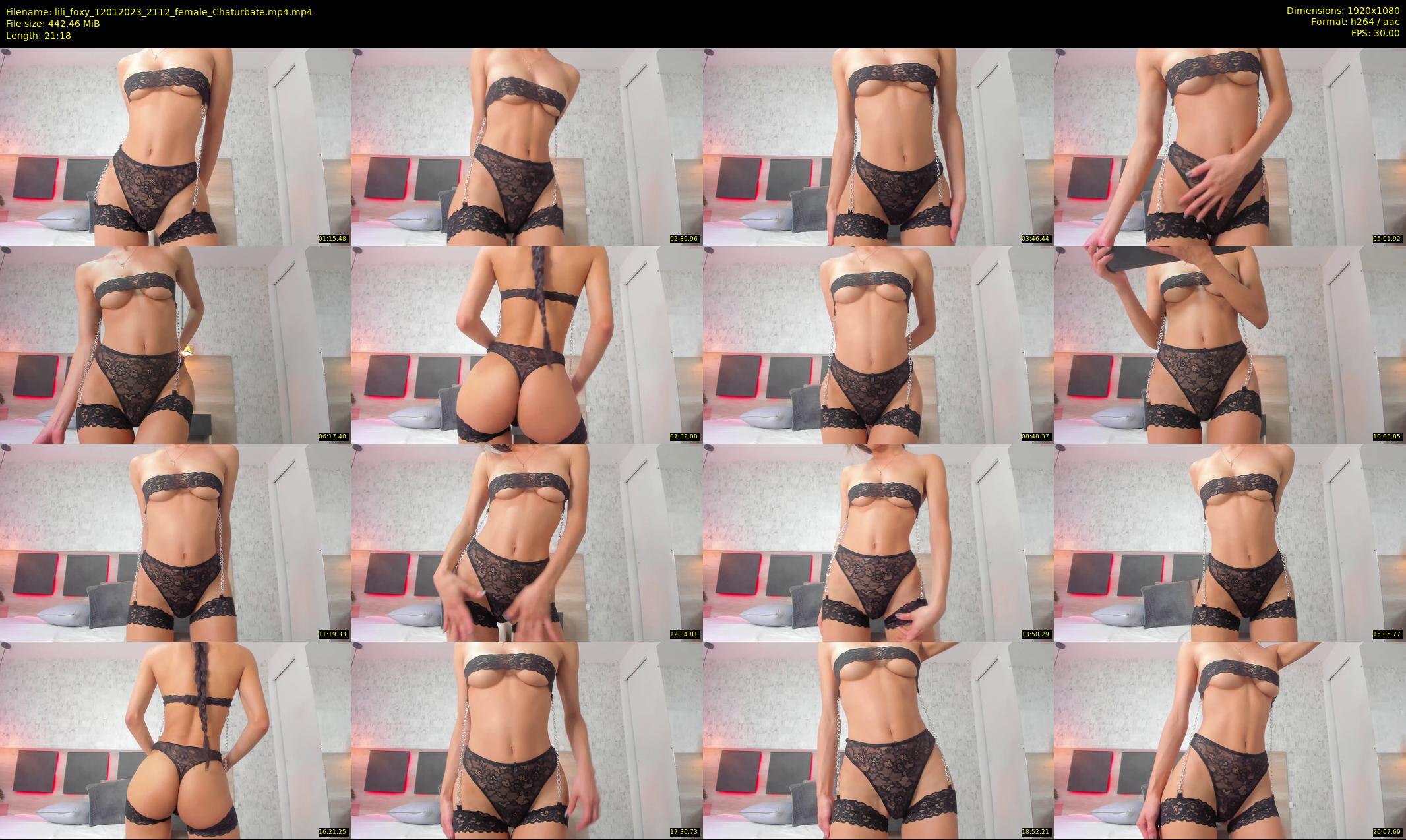 lili_foxy — 22 minute Chaturbate female cam show recording, 1080p, Jan 12, 2023