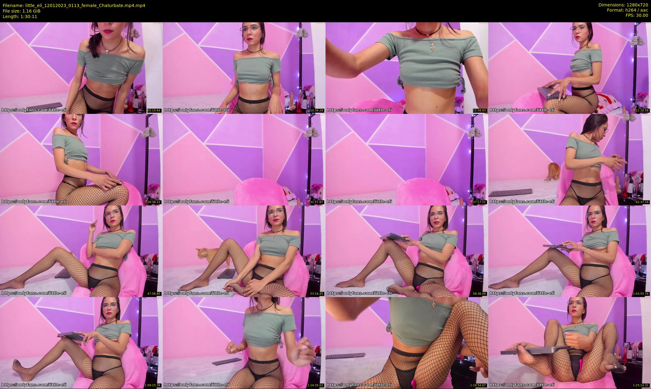 little_eli — 91 minute Chaturbate female cam show recording, 720p, Jan 12, 2023