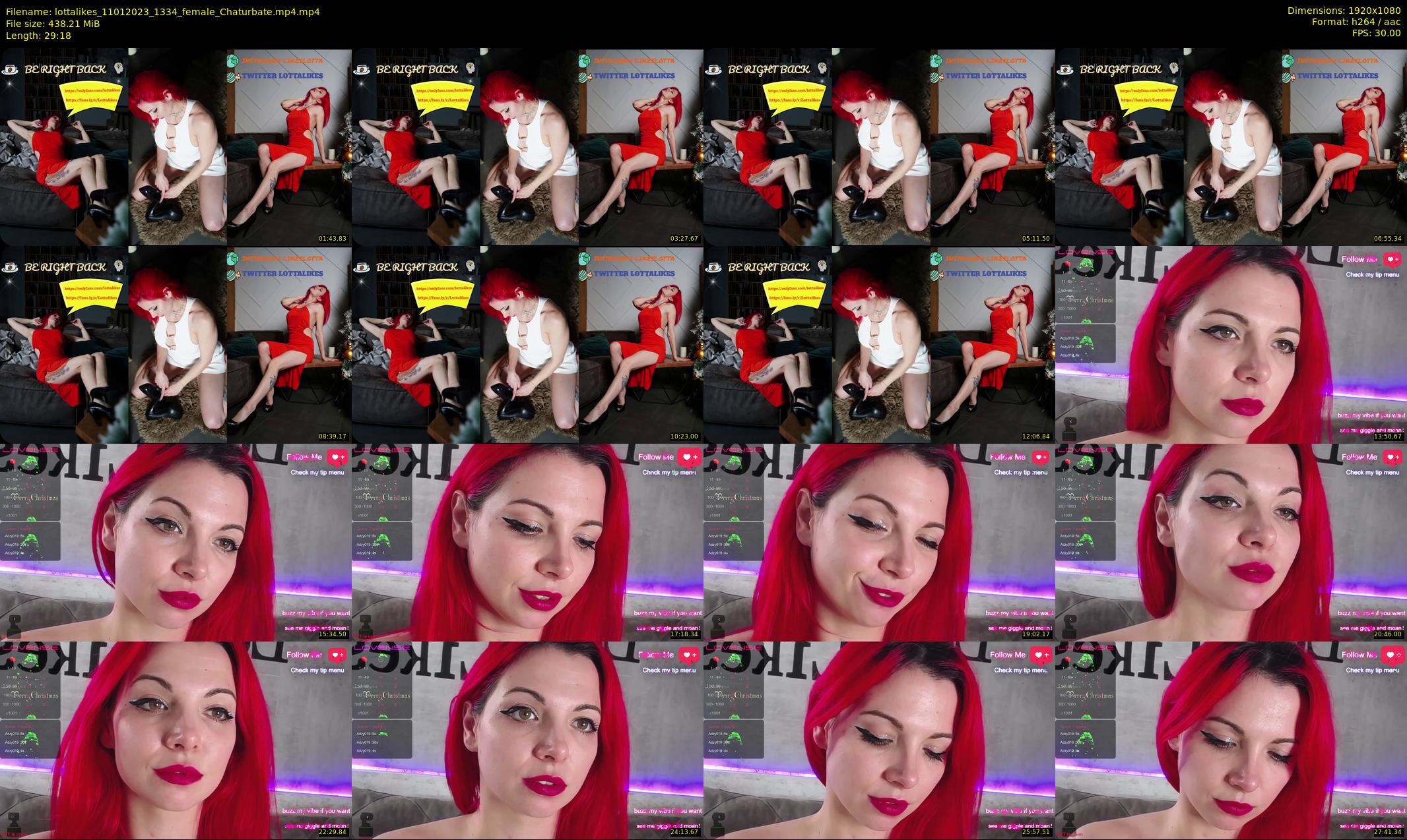 lottalikes — 30 minute Chaturbate female cam show recording, 1080p, Jan 11, 2023