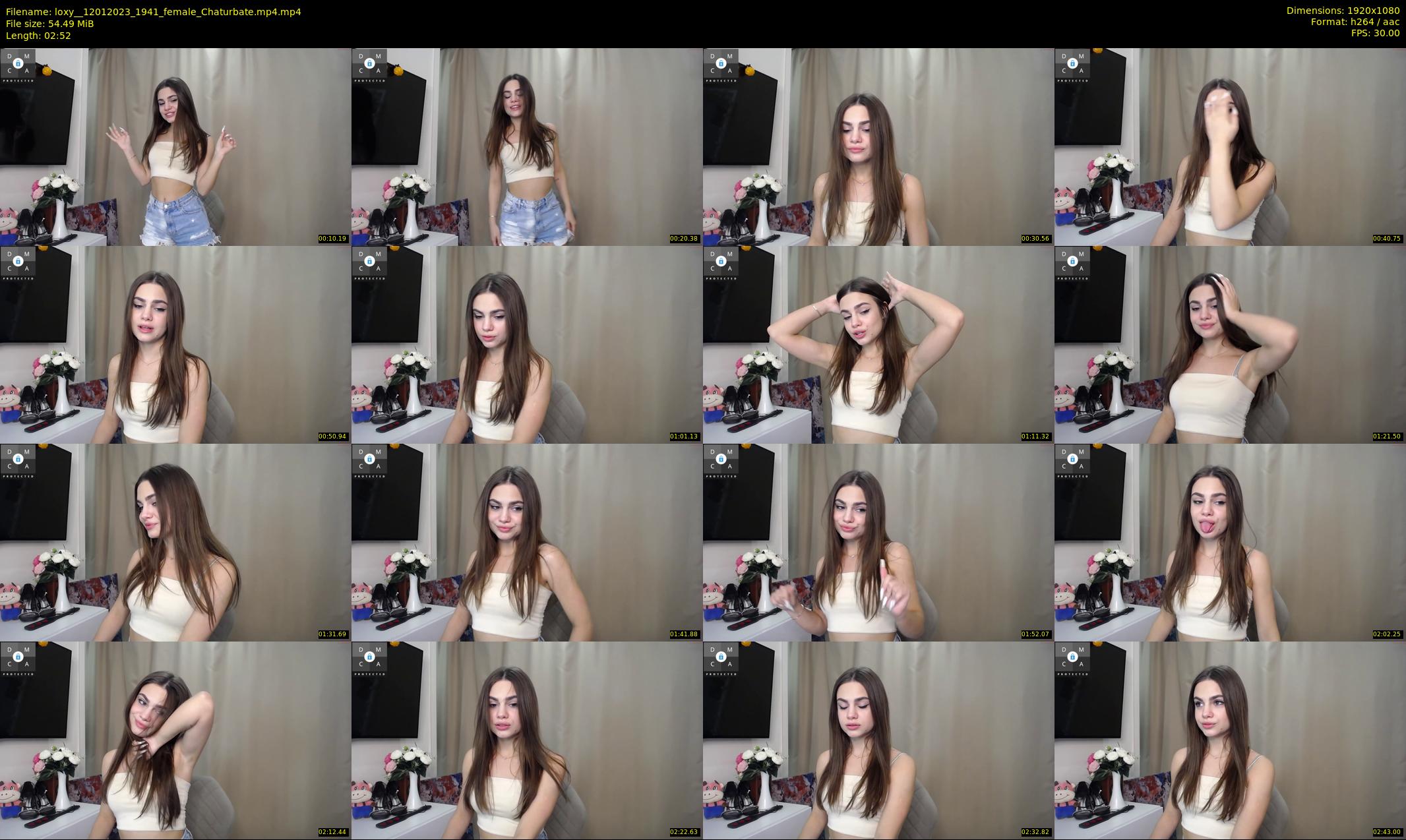 loxy_ — 3 minute Chaturbate female cam show recording, 1080p, Jan 12, 2023