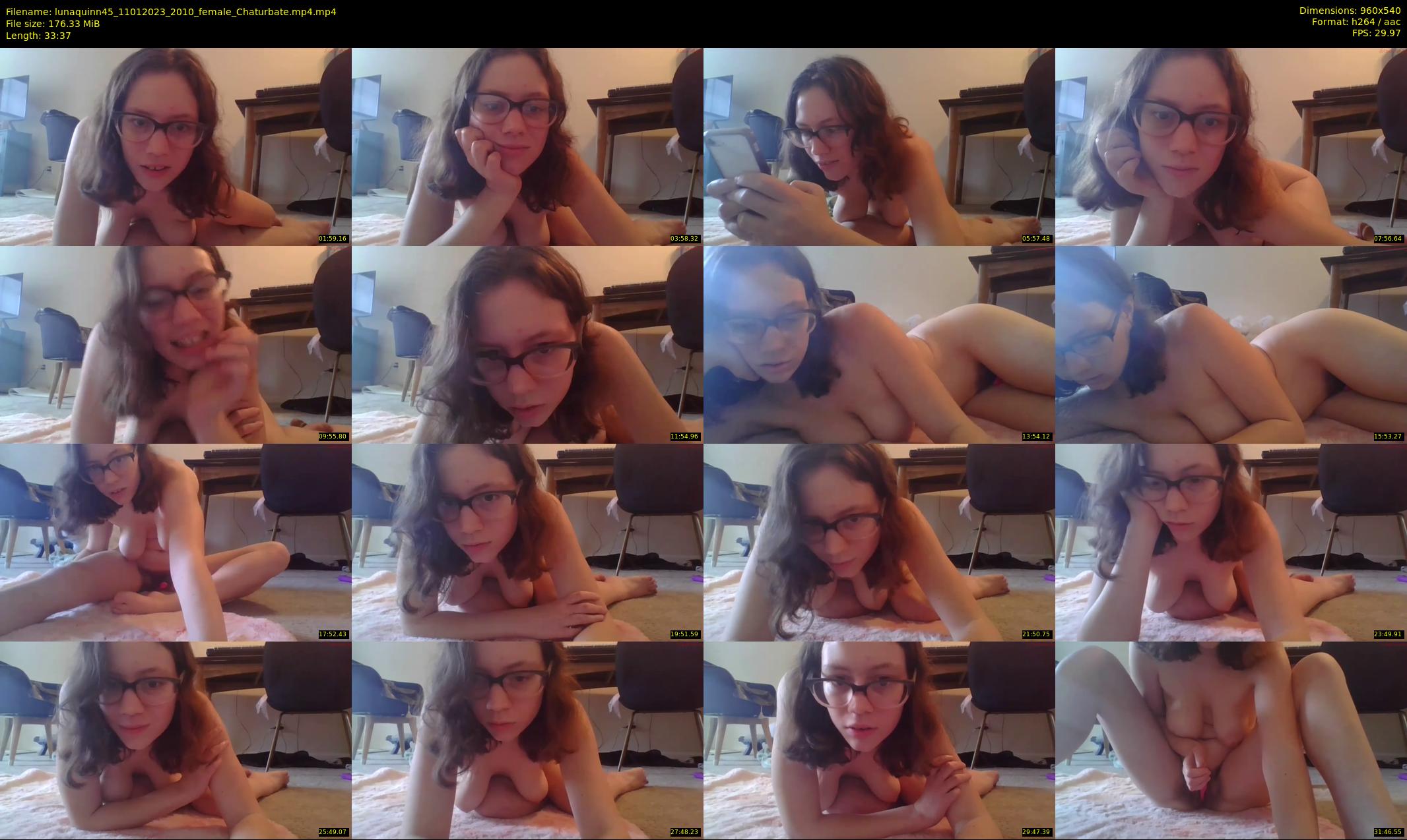 lunaquinn45 — 34 minute Chaturbate female cam show recording, 480p, Jan 11, 2023