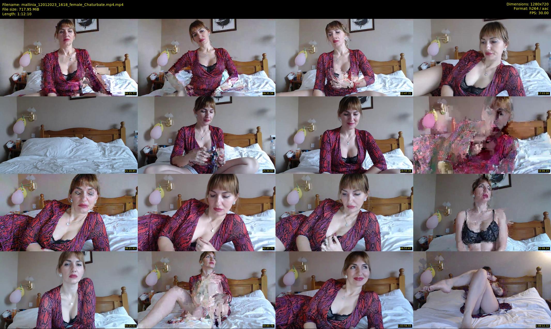 mallinia — 73 minute Chaturbate female cam show recording, 720p, Jan 12, 2023