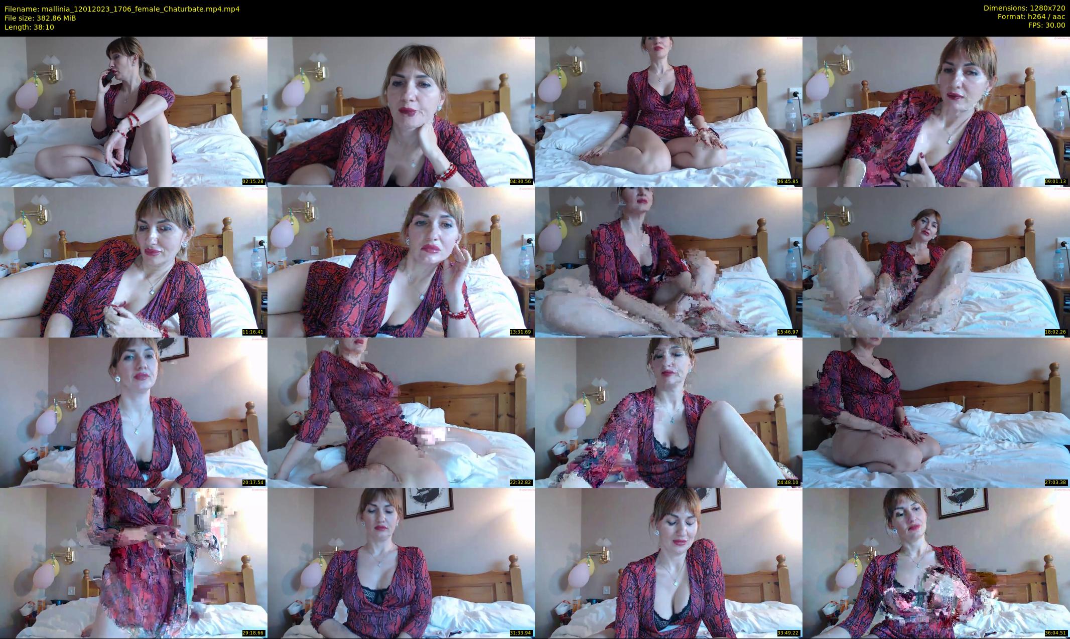 mallinia — 39 minute Chaturbate female cam show recording, 720p, Jan 12, 2023