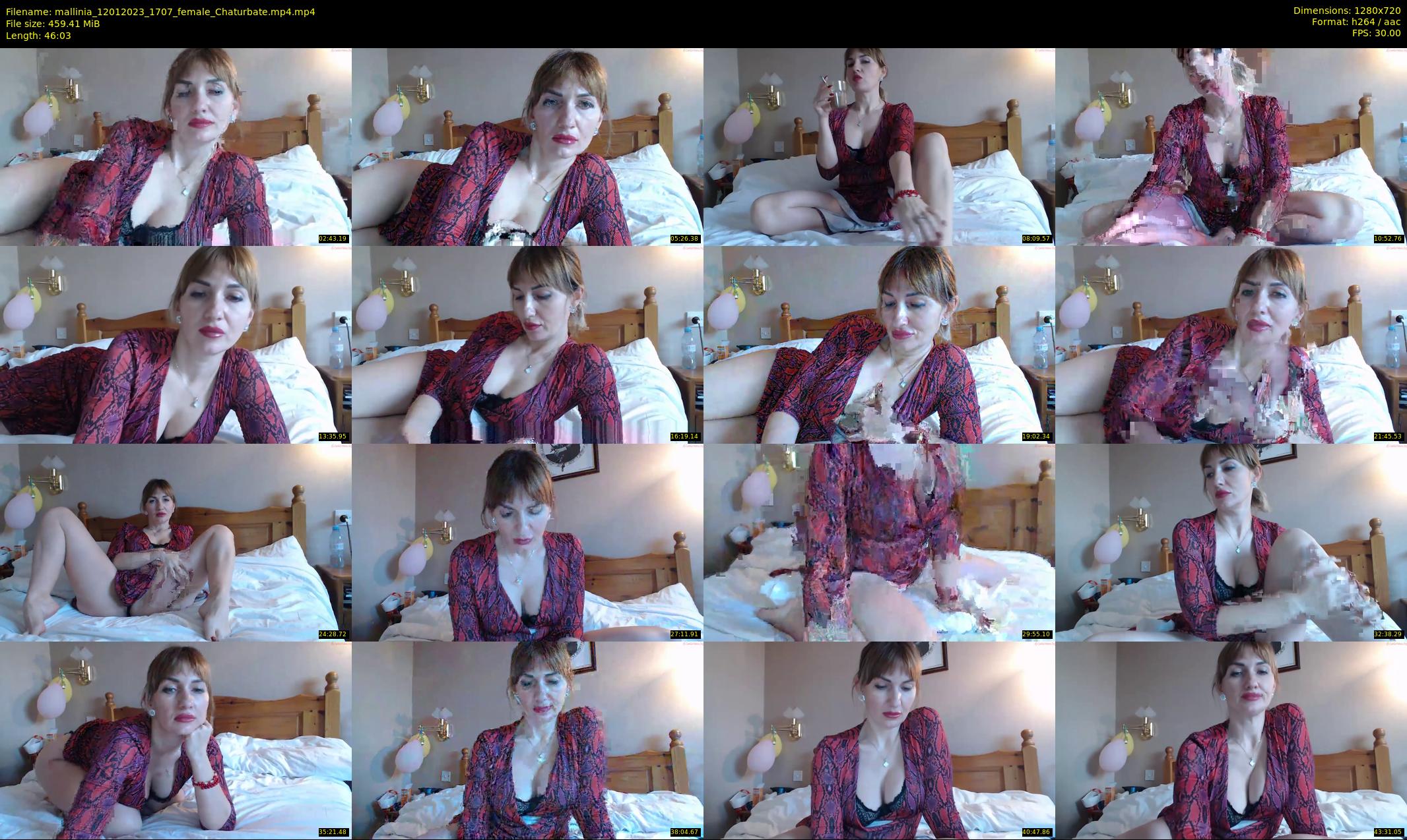 mallinia — 47 minute Chaturbate female cam show recording, 720p, Jan 12, 2023