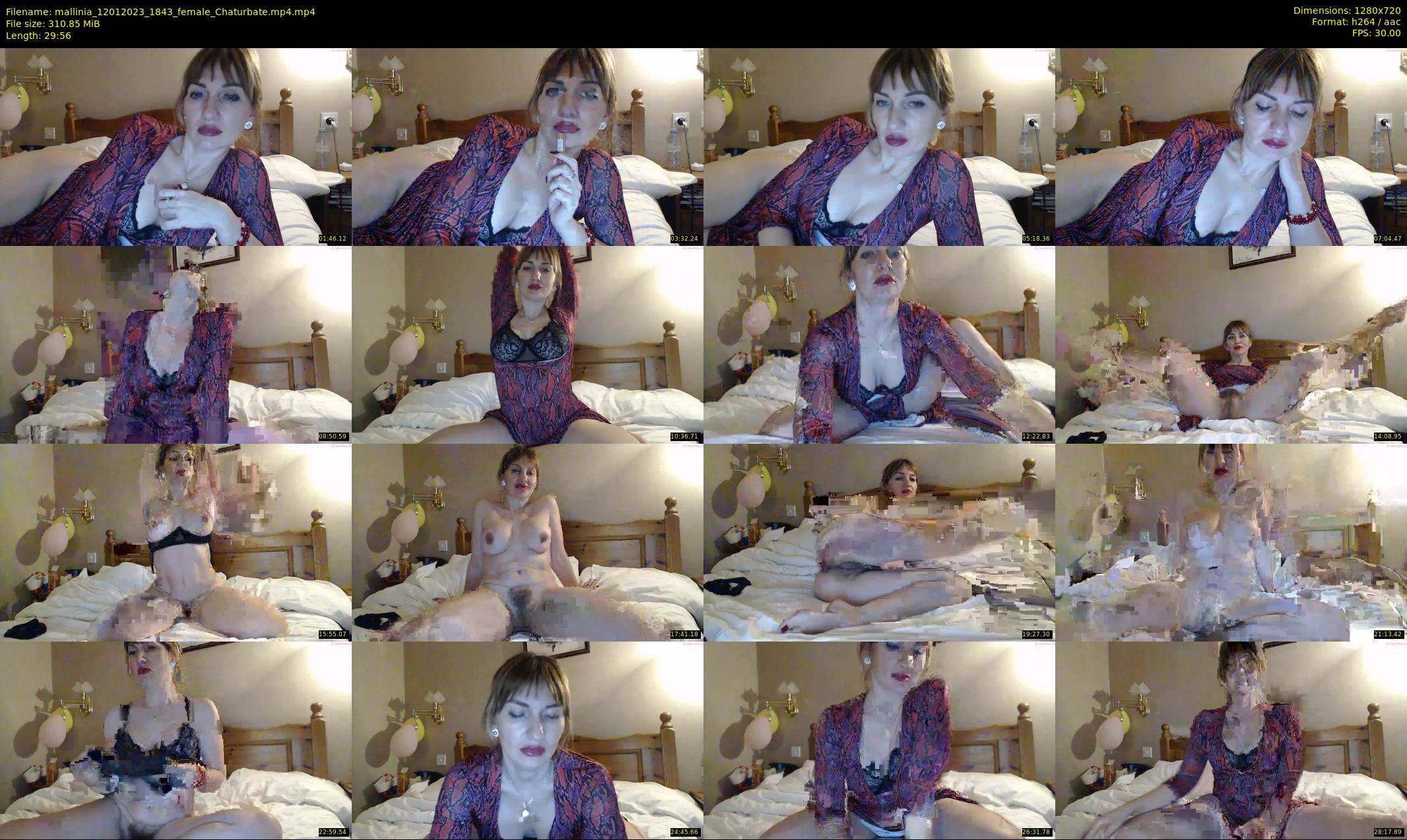 mallinia — 30 minute Chaturbate female cam show recording, 720p, Jan 12, 2023